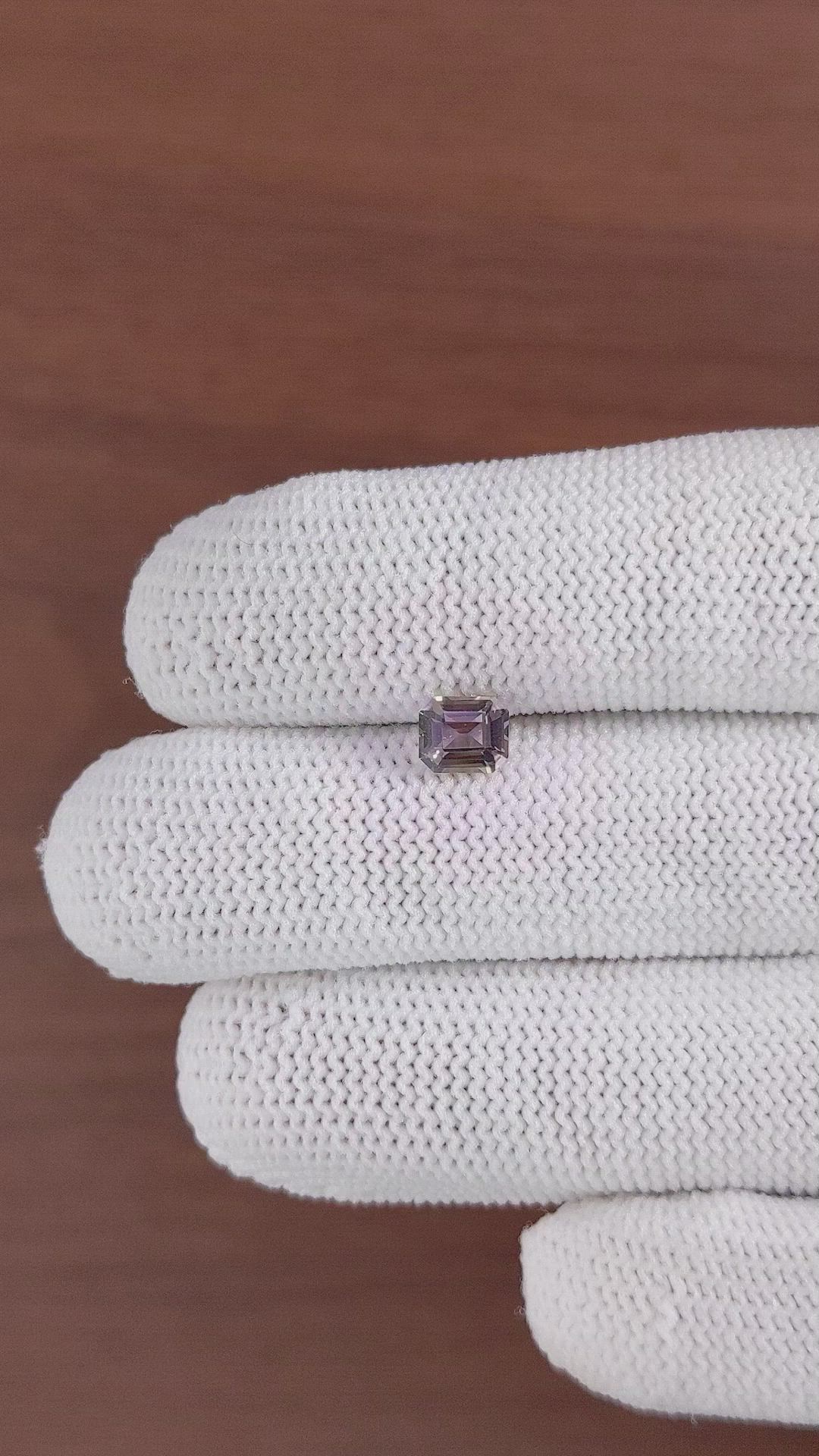 1.01 Ct. Color Change Sapphire from Madagascar Size Video