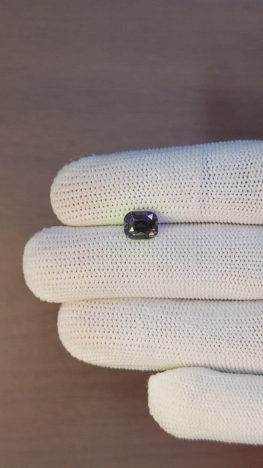 2.44 Ct. Color Change Sapphire from Madagascar Size Video