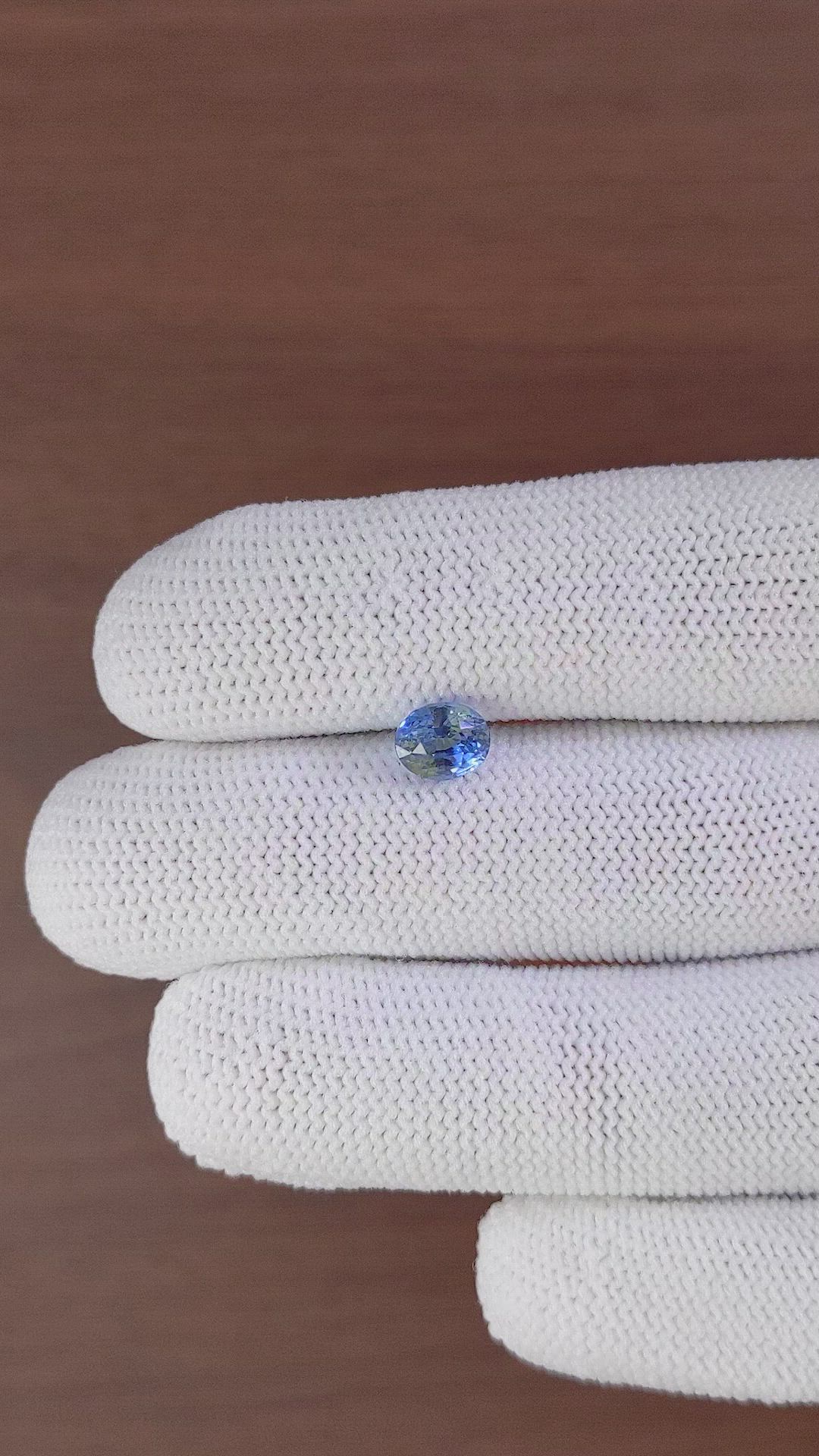 1.68 Ct. Bi Color Sapphire from Madagascar Size Video