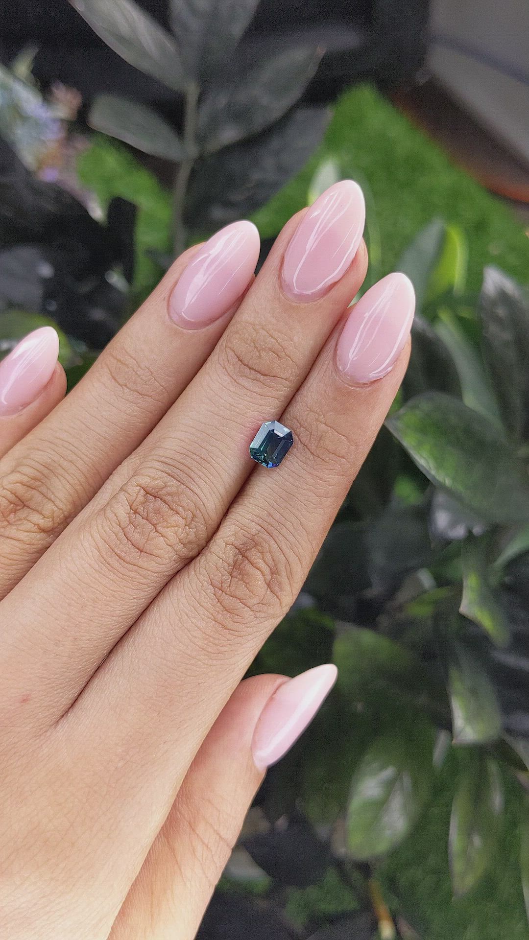 1.50 Ct. Bi Color Sapphire from Madagascar Size Video