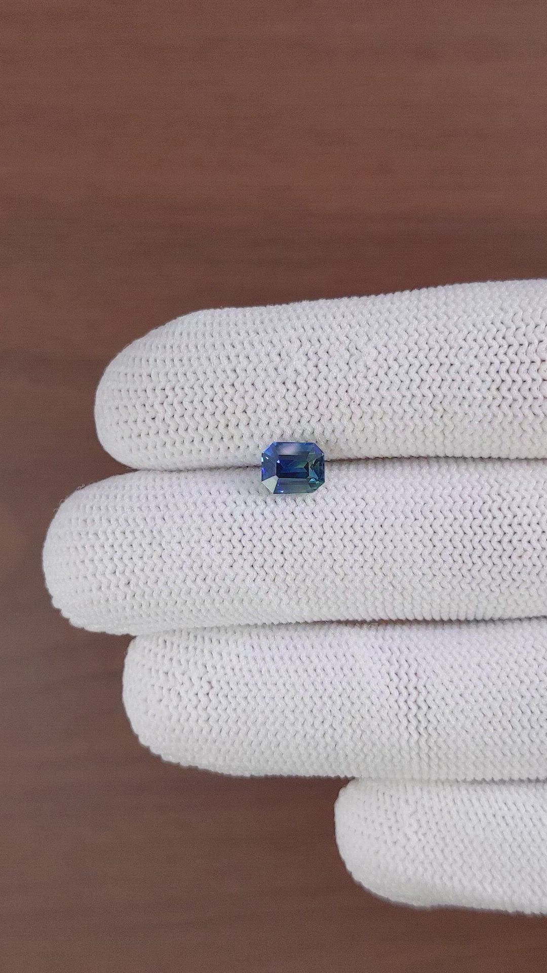 1.50 Ct. Bi Color Sapphire from Madagascar Size Video