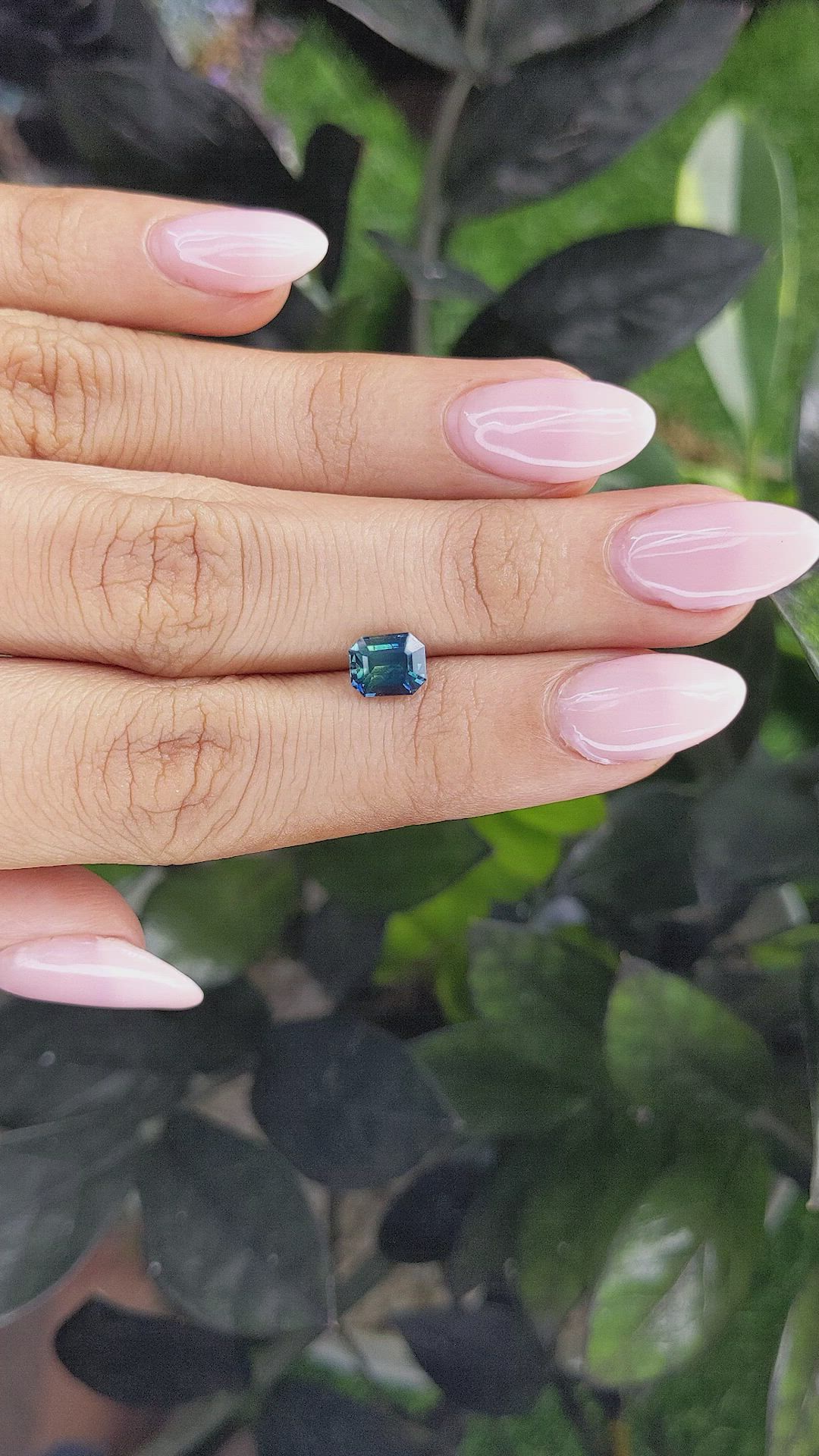 1.50 Ct. Bi Color Sapphire from Madagascar Size Video