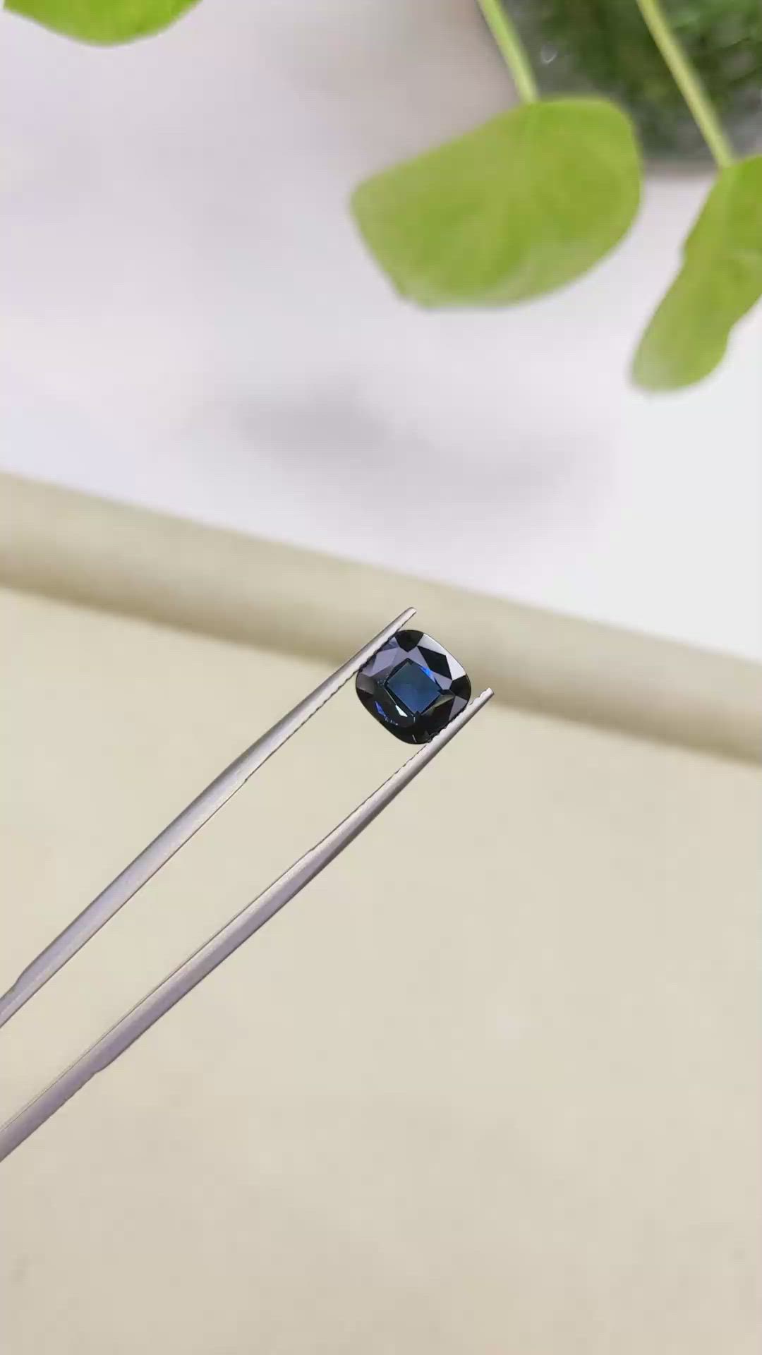 2.89 Ct. Blue Sapphire from Australia Size Video