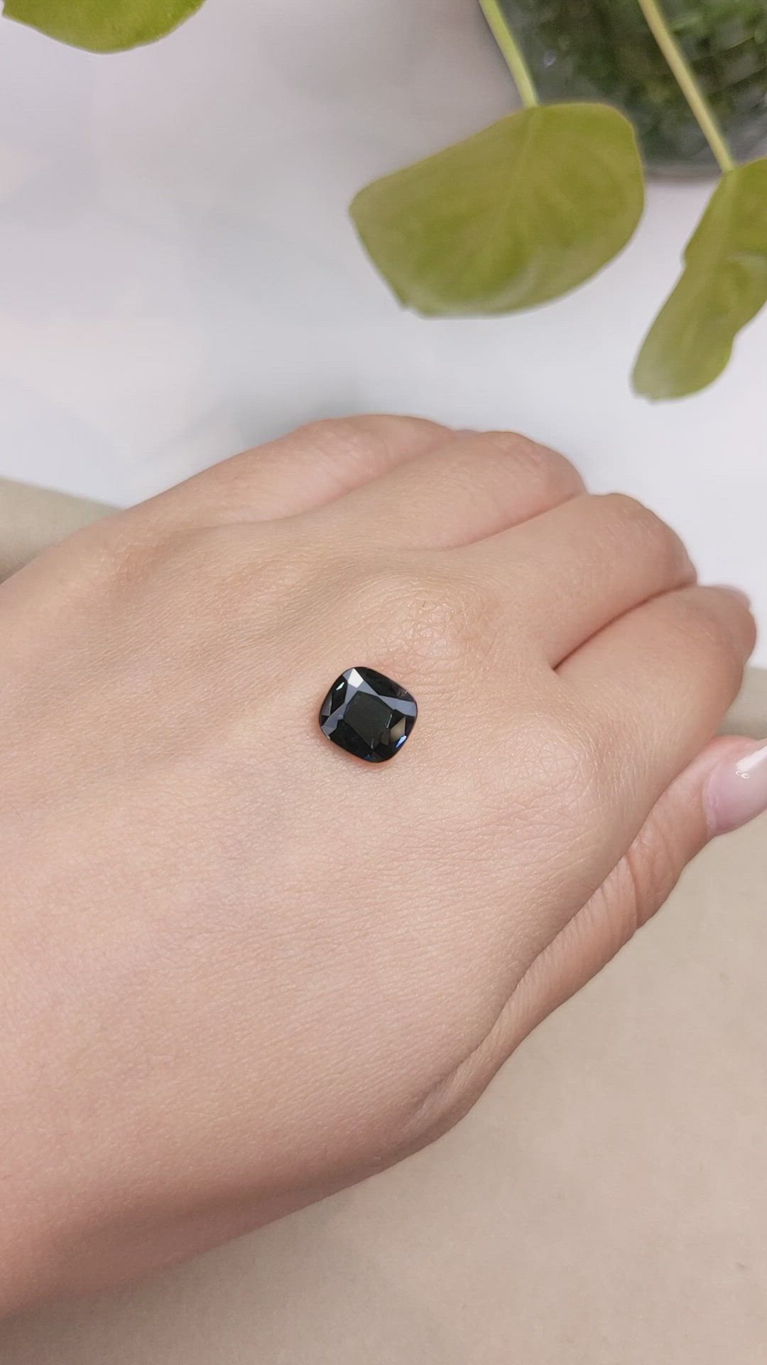 2.89 Ct. Blue Sapphire from Australia Size Video
