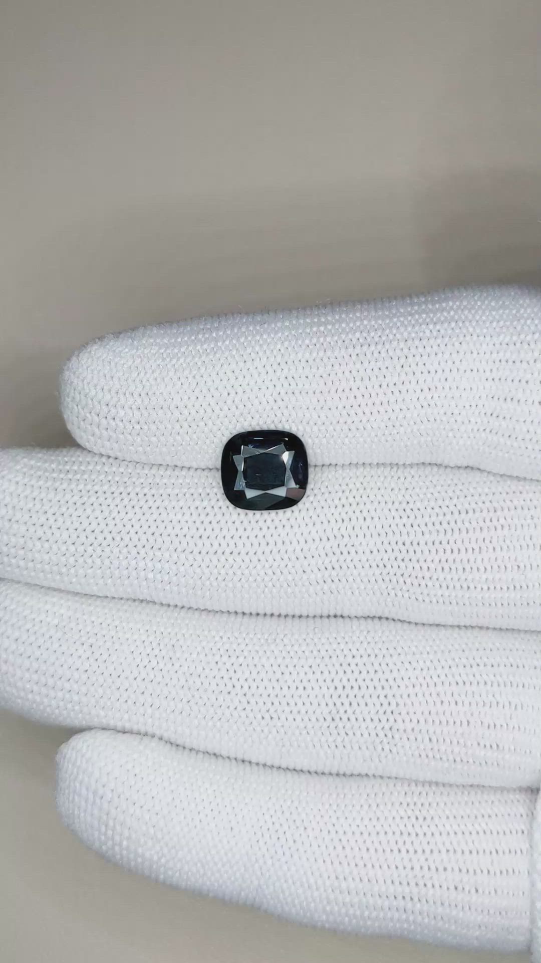 2.89 Ct. Blue Sapphire from Australia Size Video