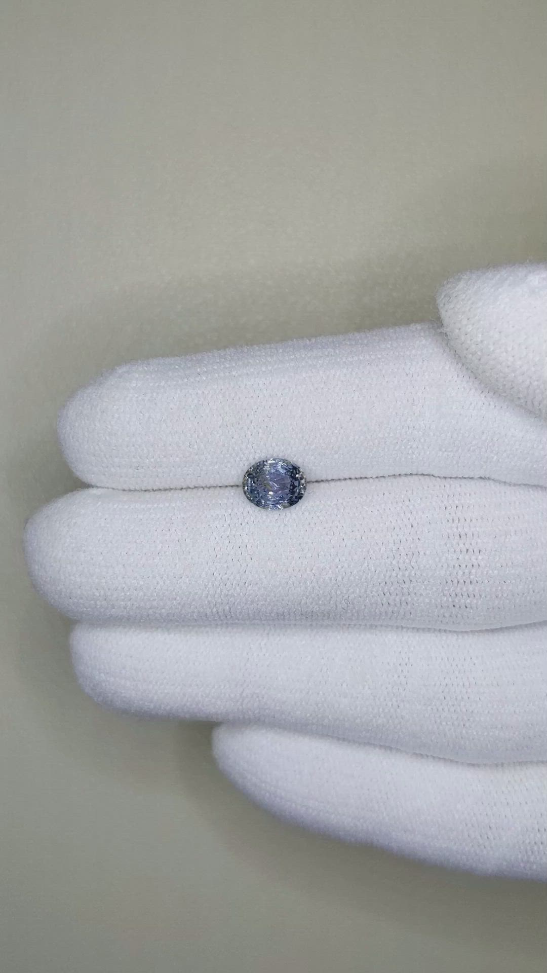 0.97 Ct. Bi Color Sapphire from Ceylon (Sri Lanka) Size Video