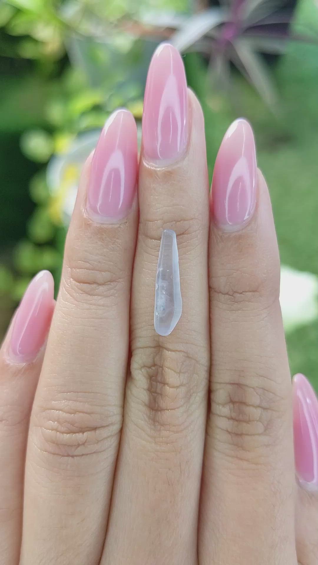 2.71 Ct. Blue Sapphire Crystal from Ceylon (Sri Lanka) Size Video