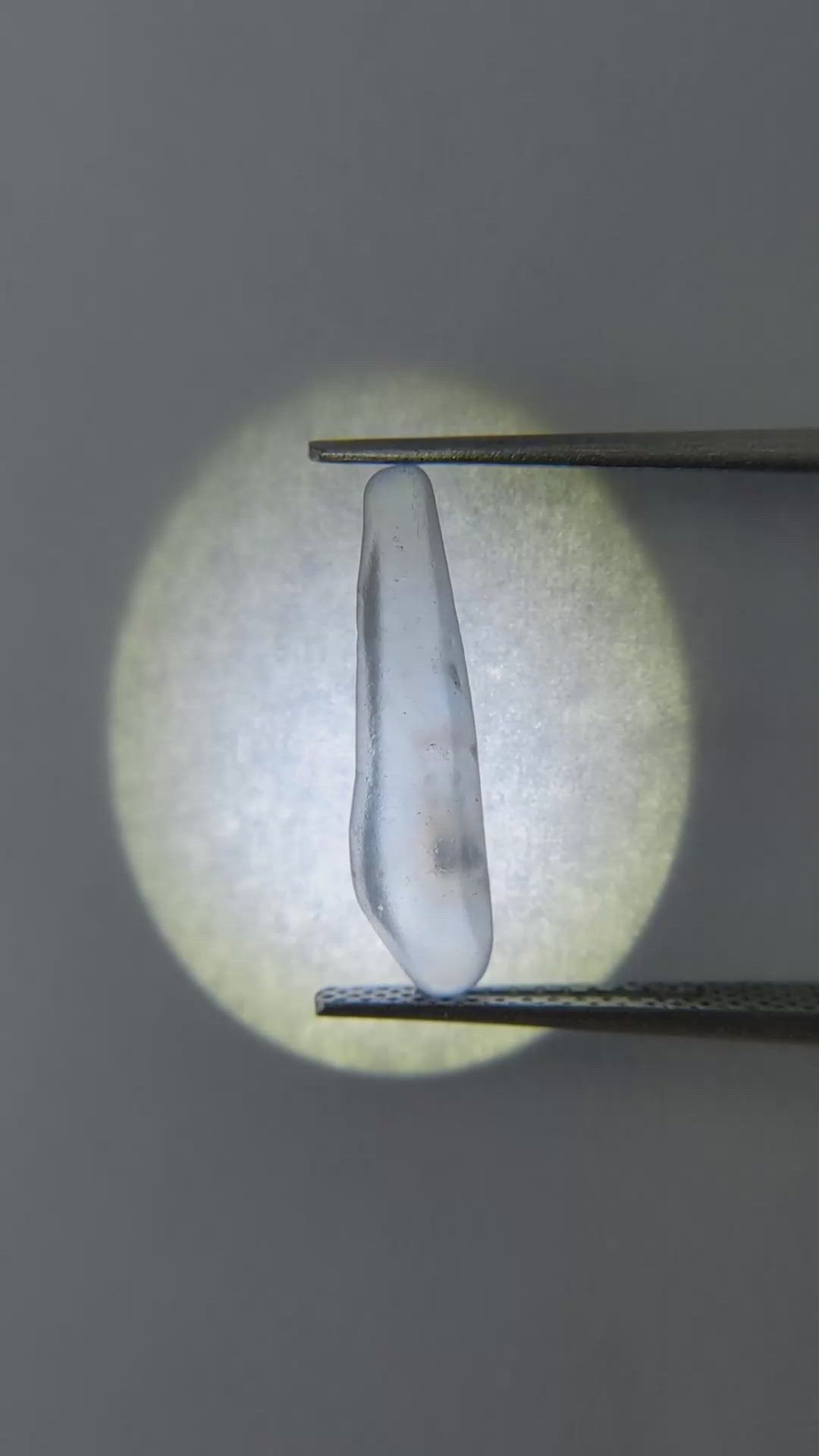 2.71 Ct. Blue Sapphire Crystal from Ceylon (Sri Lanka) Size Video