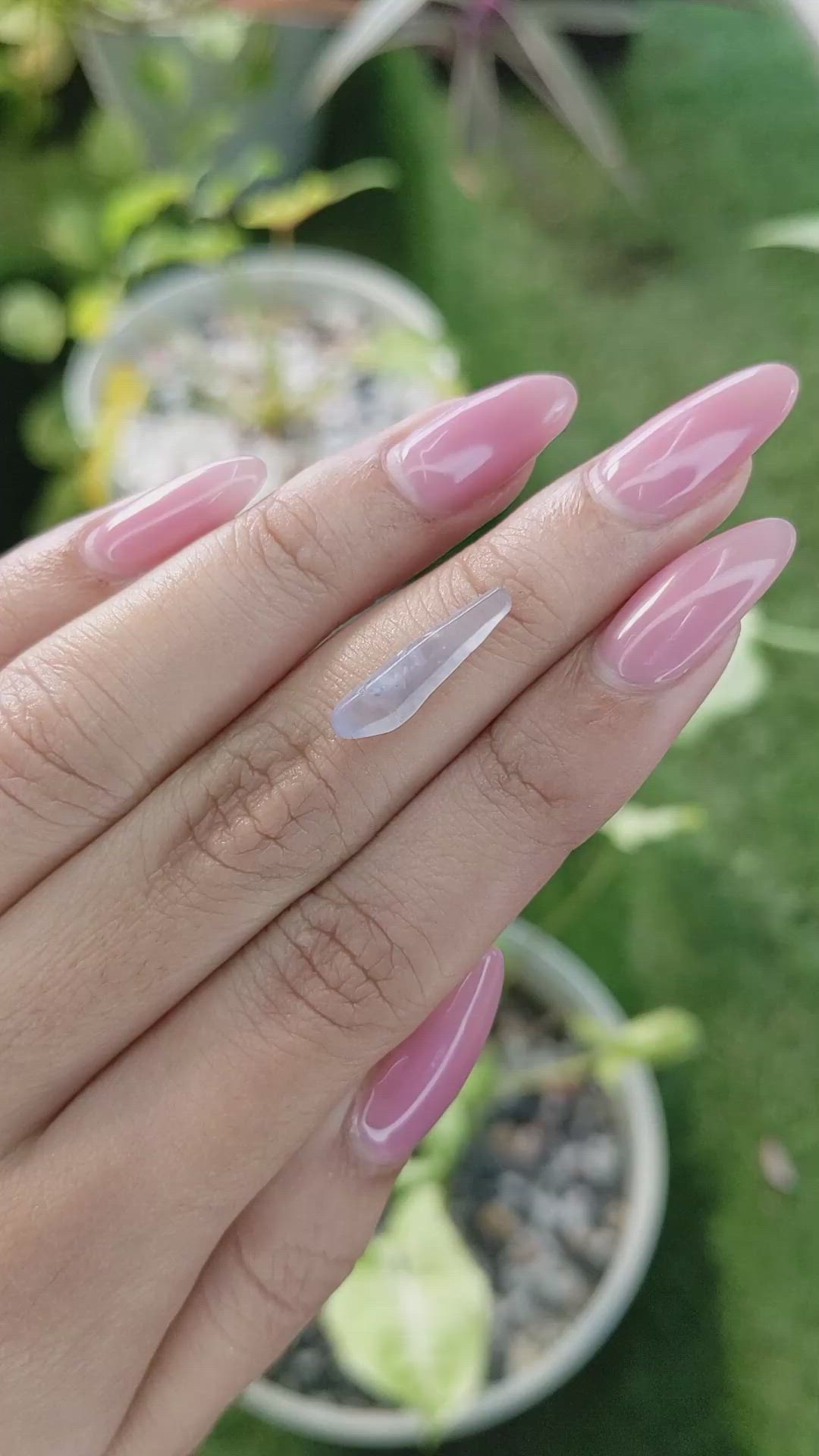 2.71 Ct. Blue Sapphire Crystal from Ceylon (Sri Lanka) Size Video