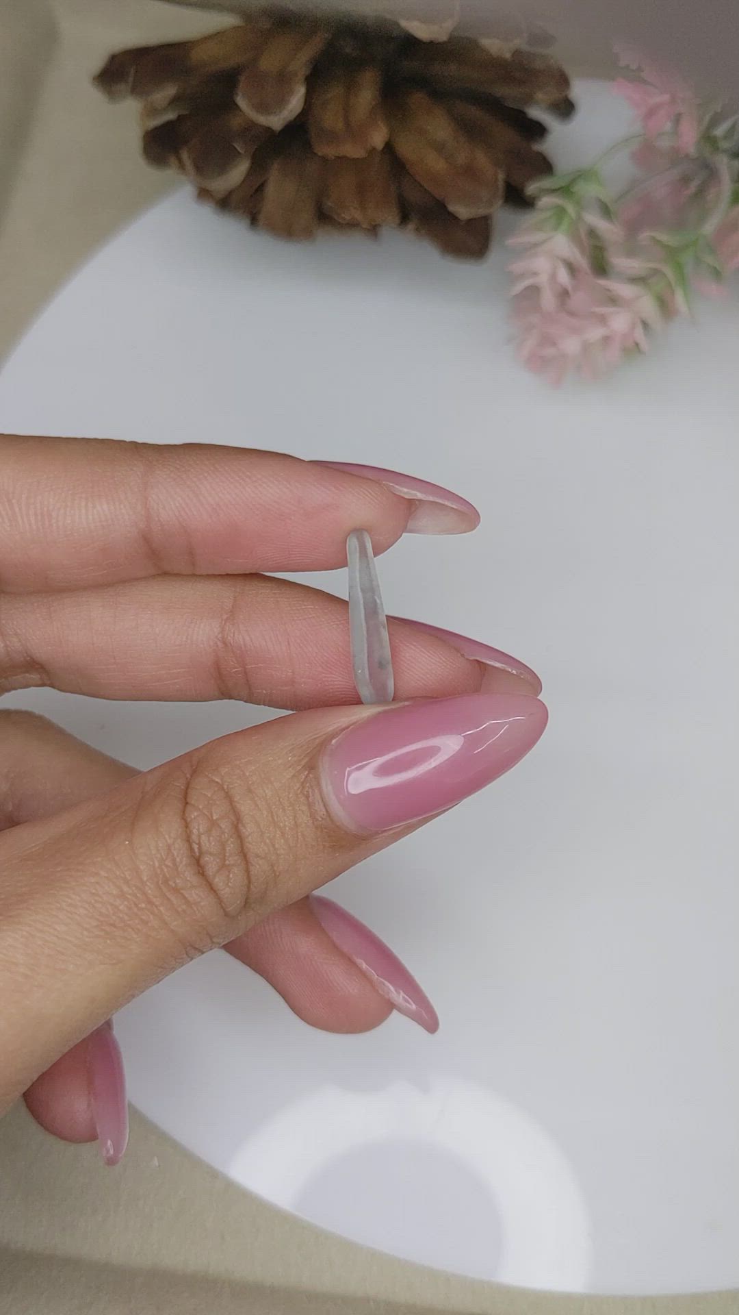 2.71 Ct. Blue Sapphire Crystal from Ceylon (Sri Lanka) Size Video