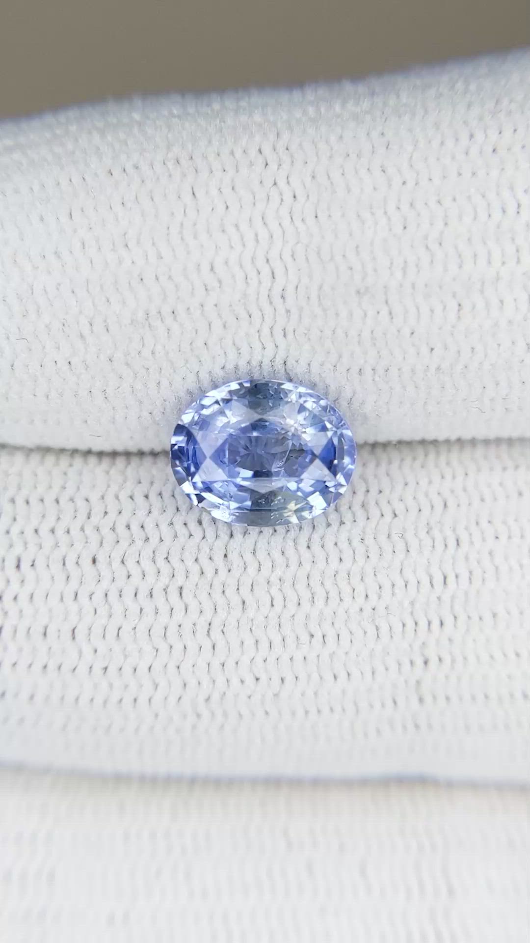 2.48 Ct. Blue Sapphire from Ceylon (Sri Lanka) Size Video
