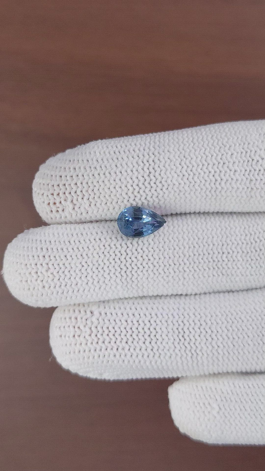 1.88 Ct. Blue Sapphire from Madagascar Size Video