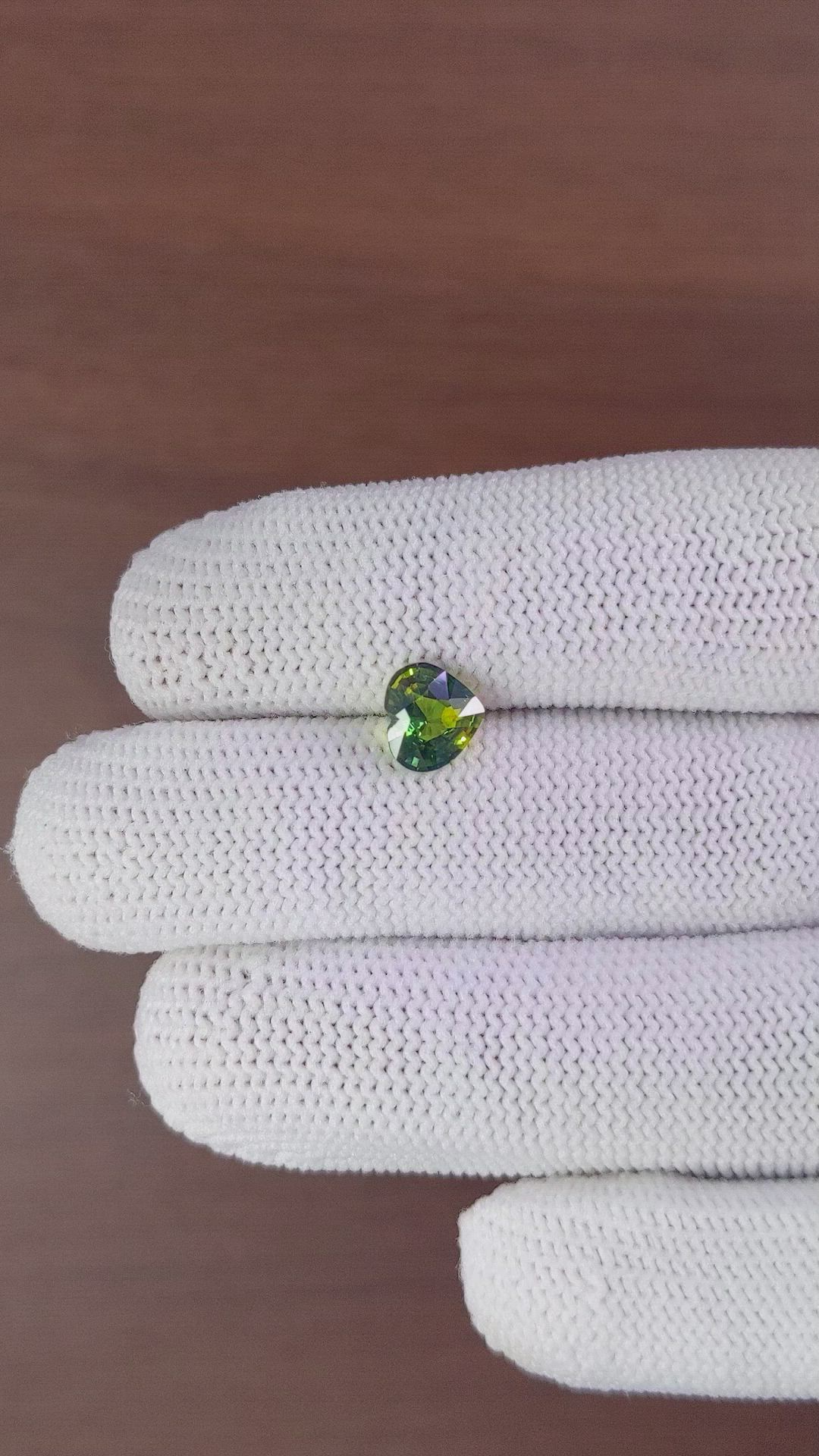 1.50 Ct. Bi Color Sapphire from Australia Size Video