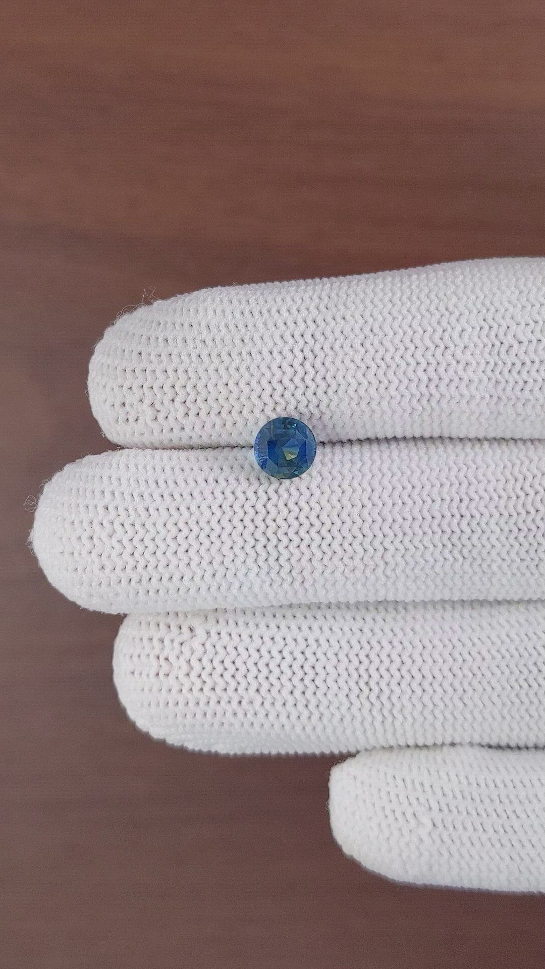 1.61 Ct. Bi Color Sapphire from Madagascar Size Video