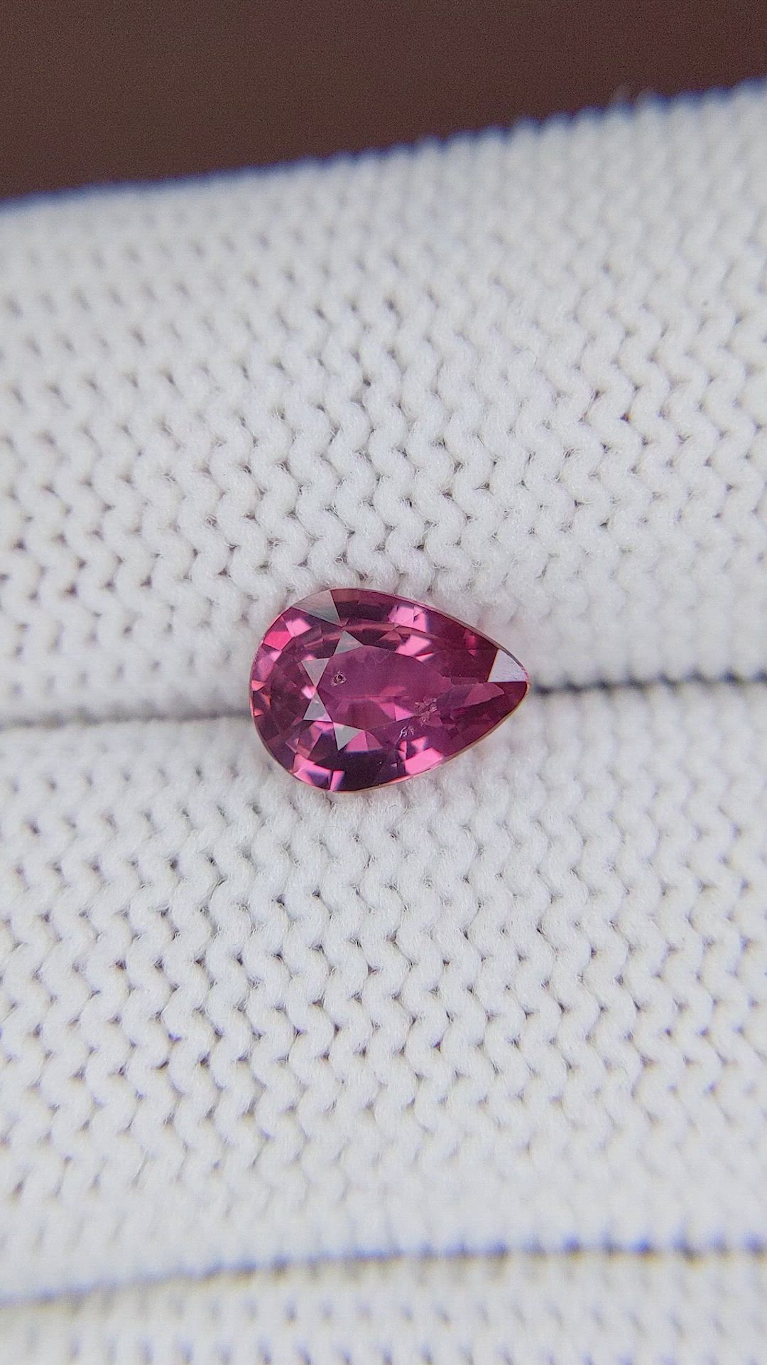 1.16 Ct. Pink Sapphire from Madagascar Size Video