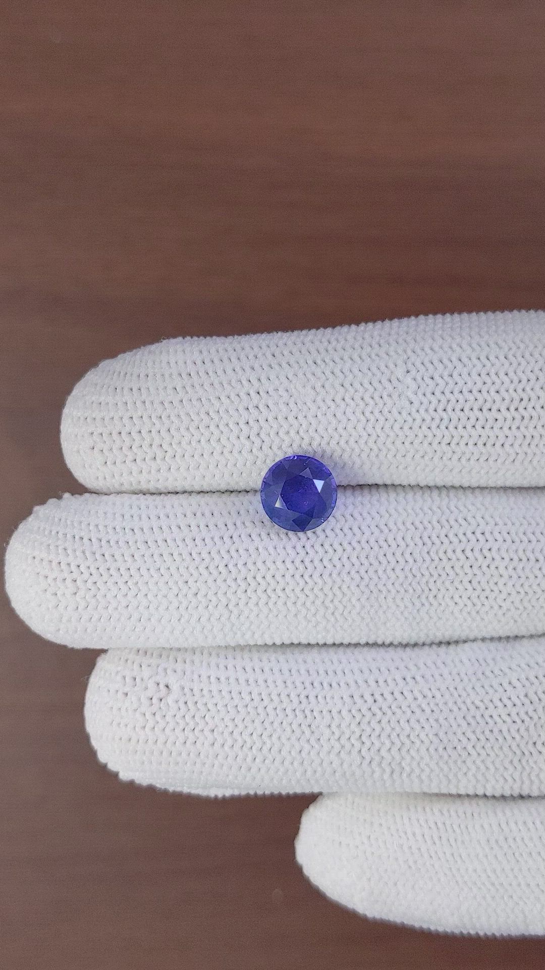 3.17 Ct. Color Change Sapphire from Madagascar Size Video
