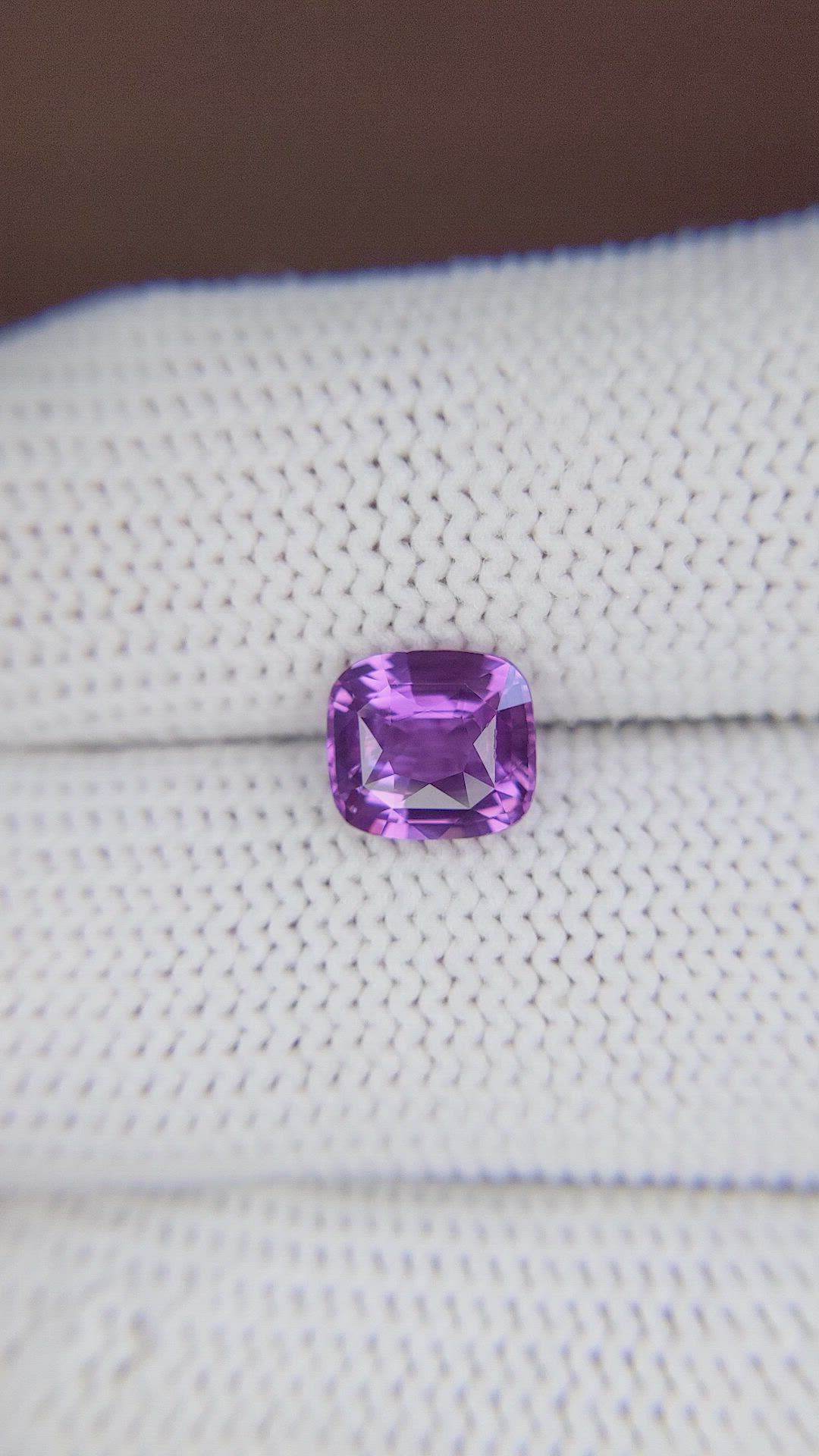2.05 Ct. Purple Sapphire from Madagascar Size Video