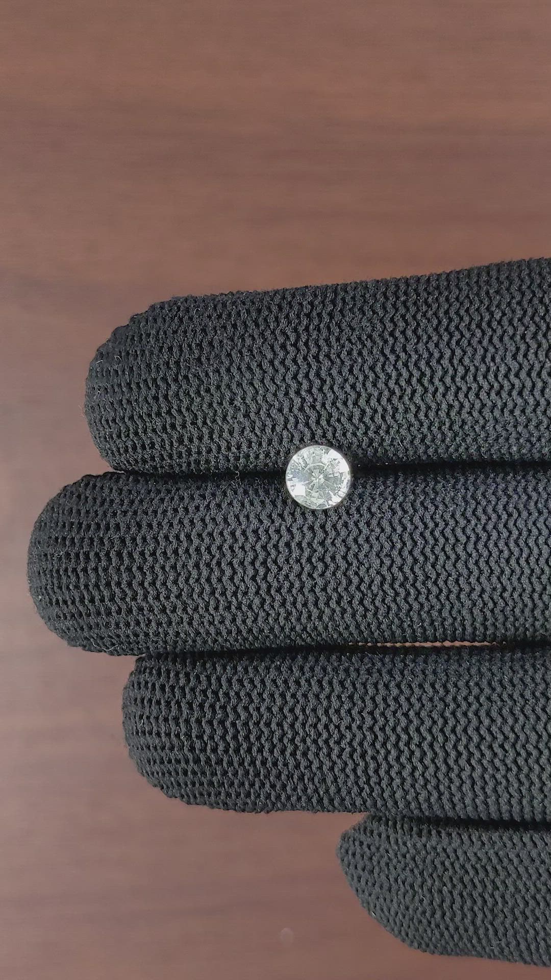 1.09 Ct. Yellow Sapphire from Madagascar Size Video