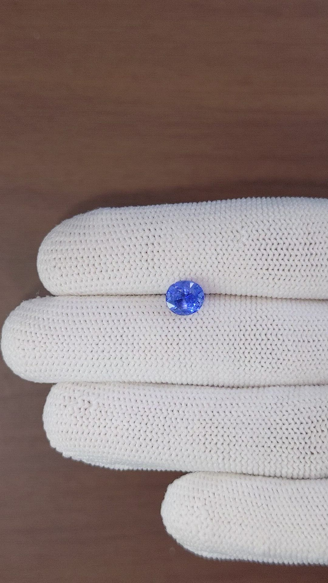 1.82 Ct. Blue Sapphire from Madagascar Size Video