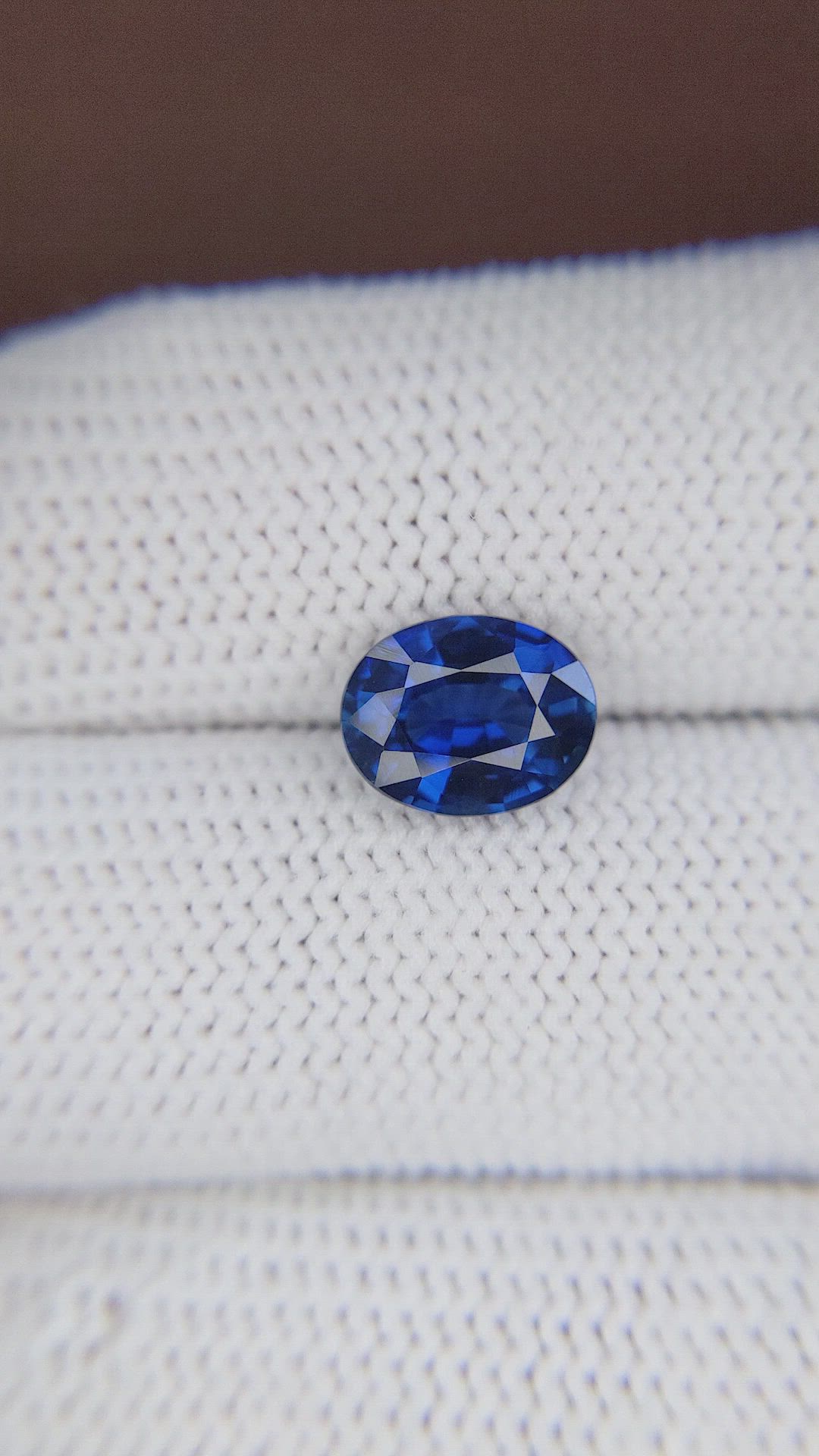 2.58 Ct. Blue Sapphire from Africa Size Video