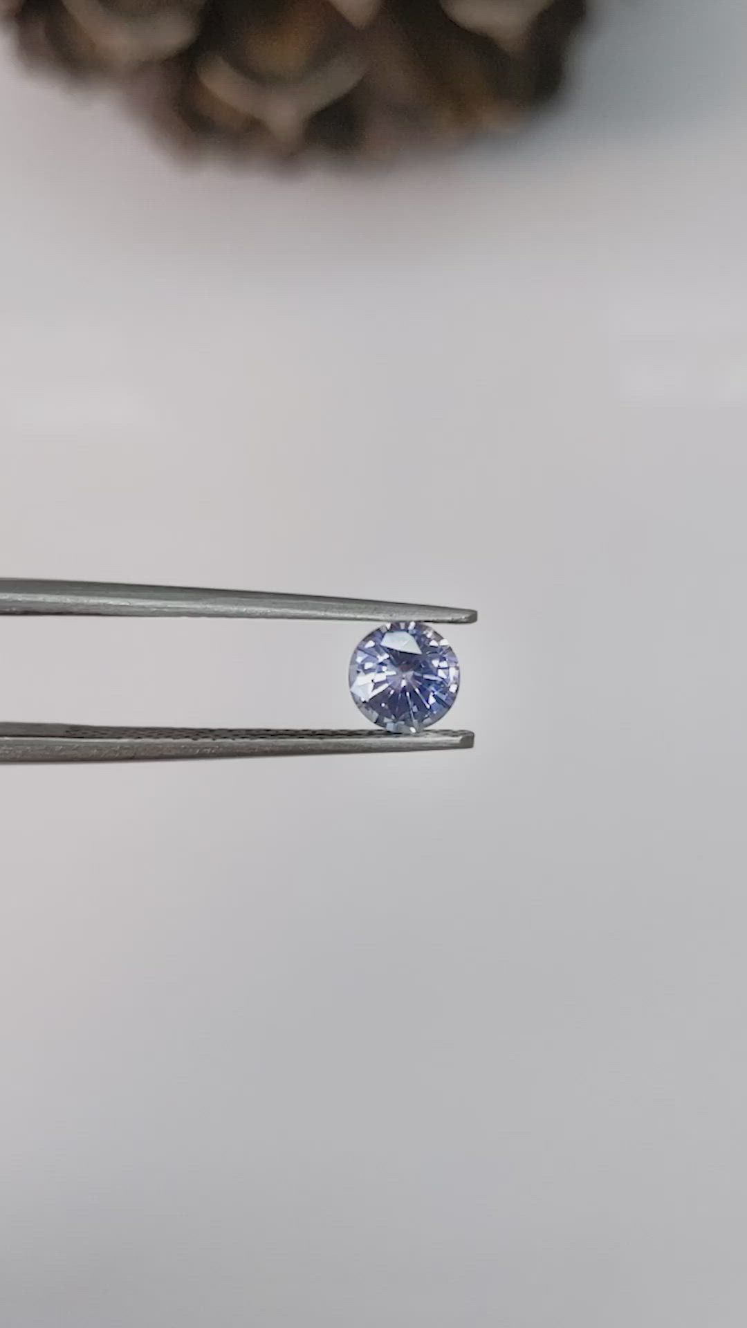 0.75 Ct. Blue Sapphire from Ceylon (Sri Lanka) Size Video