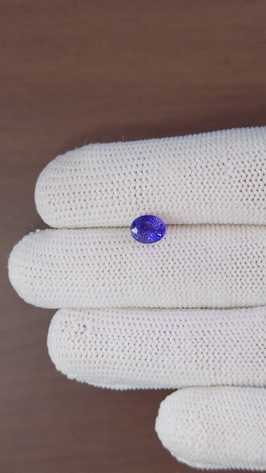 1.35 Ct. Color Change Sapphire from Ceylon (Sri Lanka) Size Video