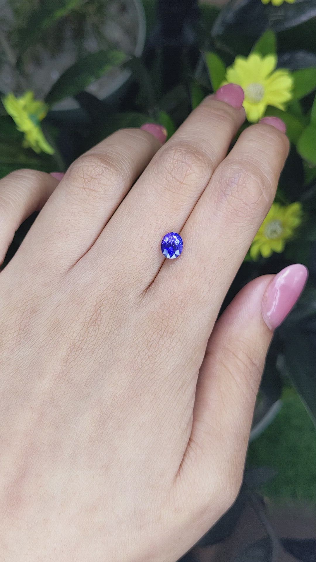 1.35 Ct. Color Change Sapphire from Ceylon (Sri Lanka) Size Video