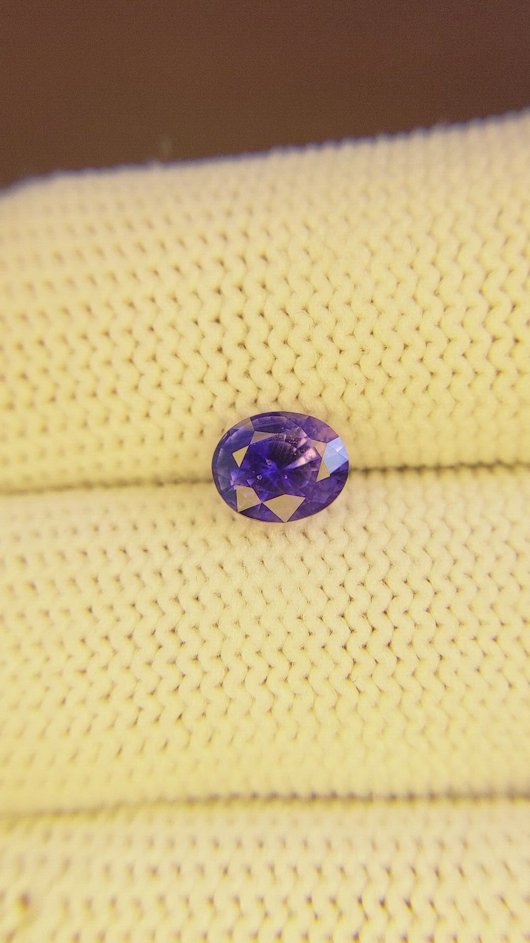 1.35 Ct. Color Change Sapphire from Ceylon (Sri Lanka) Size Video