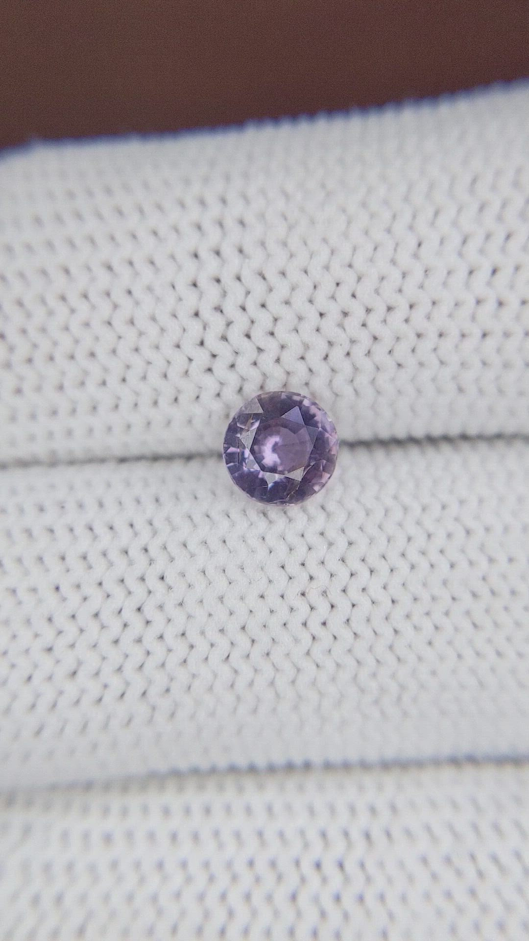 1.13 Ct. Purple Sapphire from Ceylon (Sri Lanka) Size Video