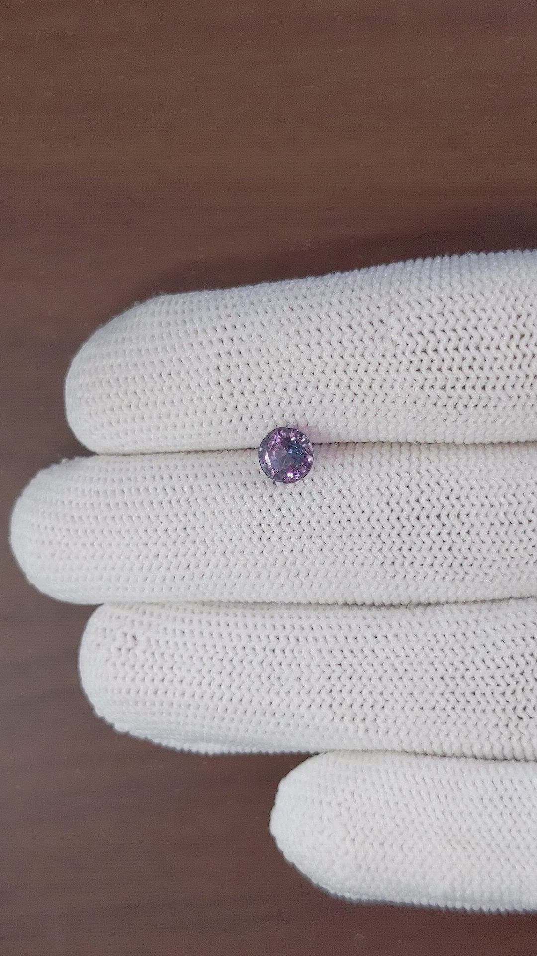 1.13 Ct. Purple Sapphire from Ceylon (Sri Lanka) Size Video