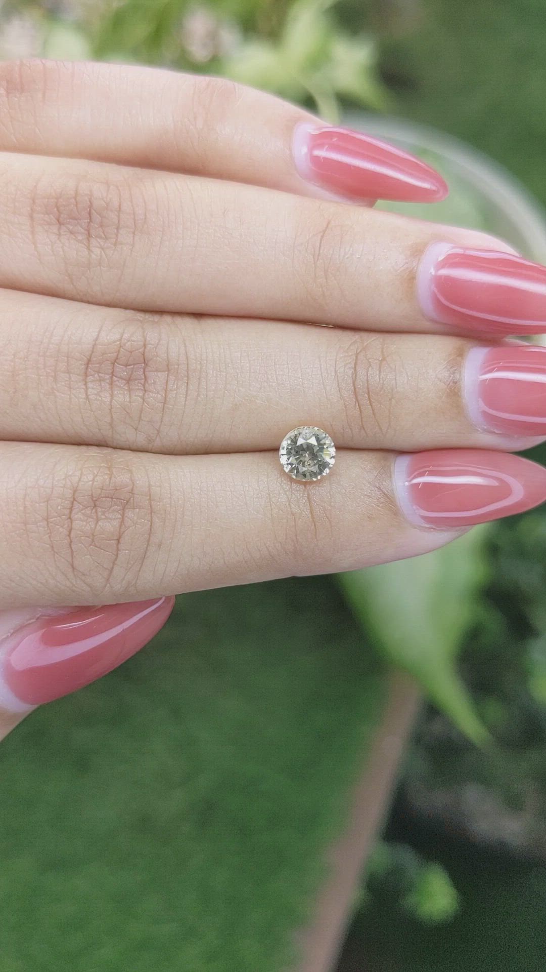 1.12 Ct. Yellow Sapphire from Ceylon (Sri Lanka) Size Video