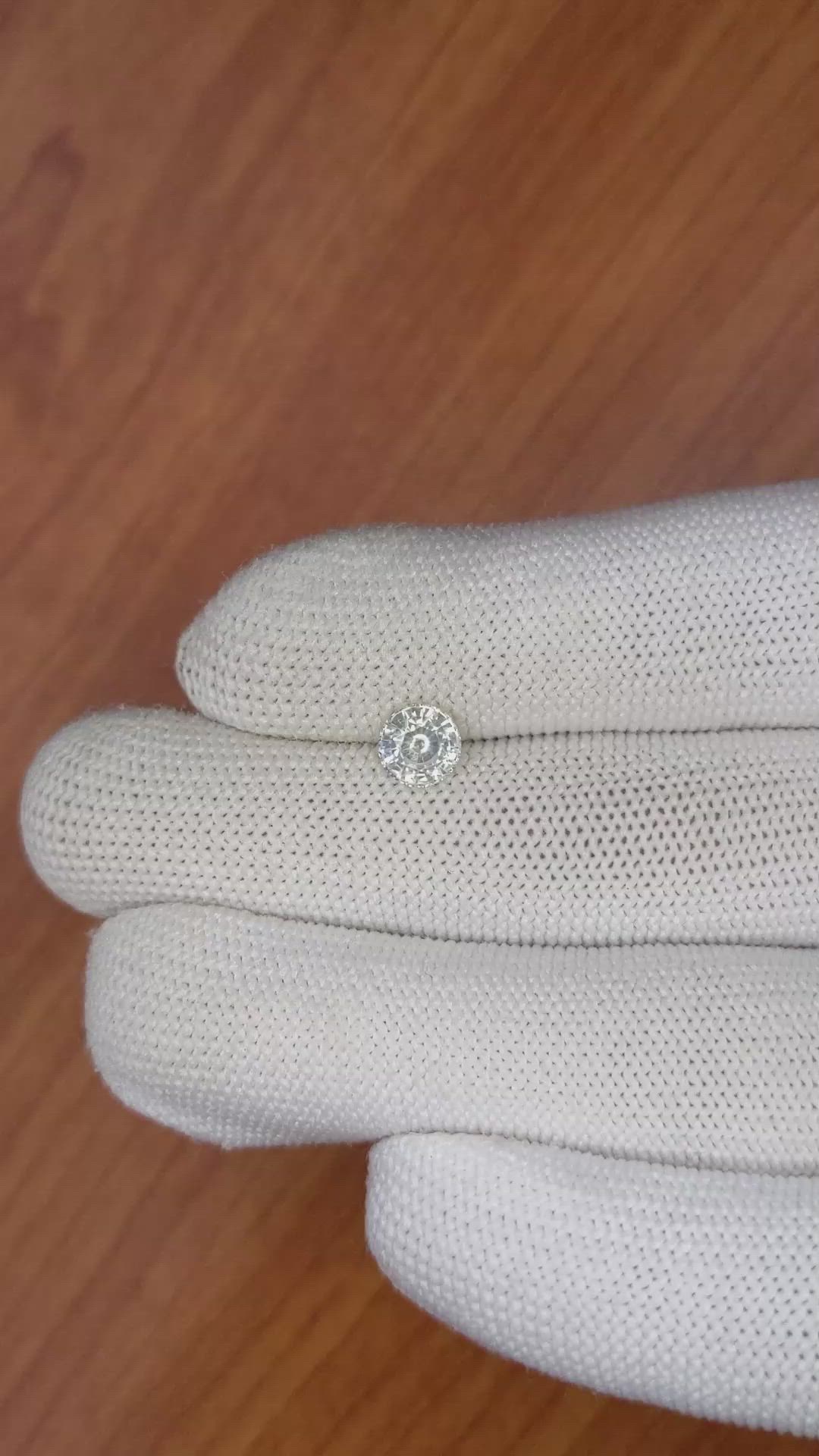 1.21 Ct. Bi Color Sapphire from Ceylon (Sri Lanka) Size Video