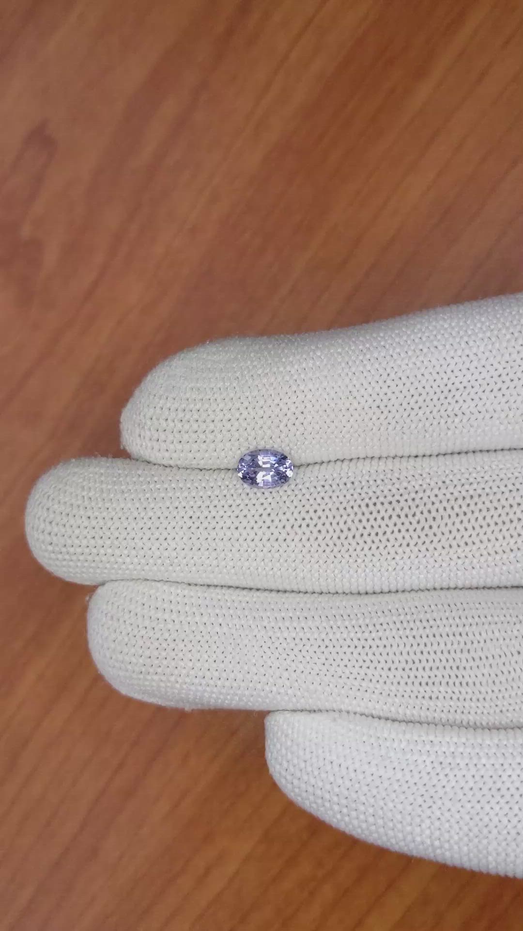 0.92 Ct. Blue Sapphire from Ceylon (Sri Lanka) Size Video