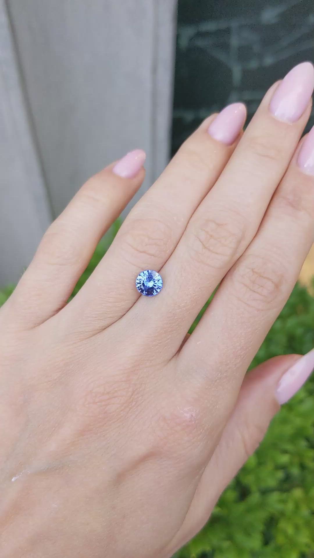 1.45 Ct. Blue Sapphire from Ceylon (Sri Lanka) Size Video