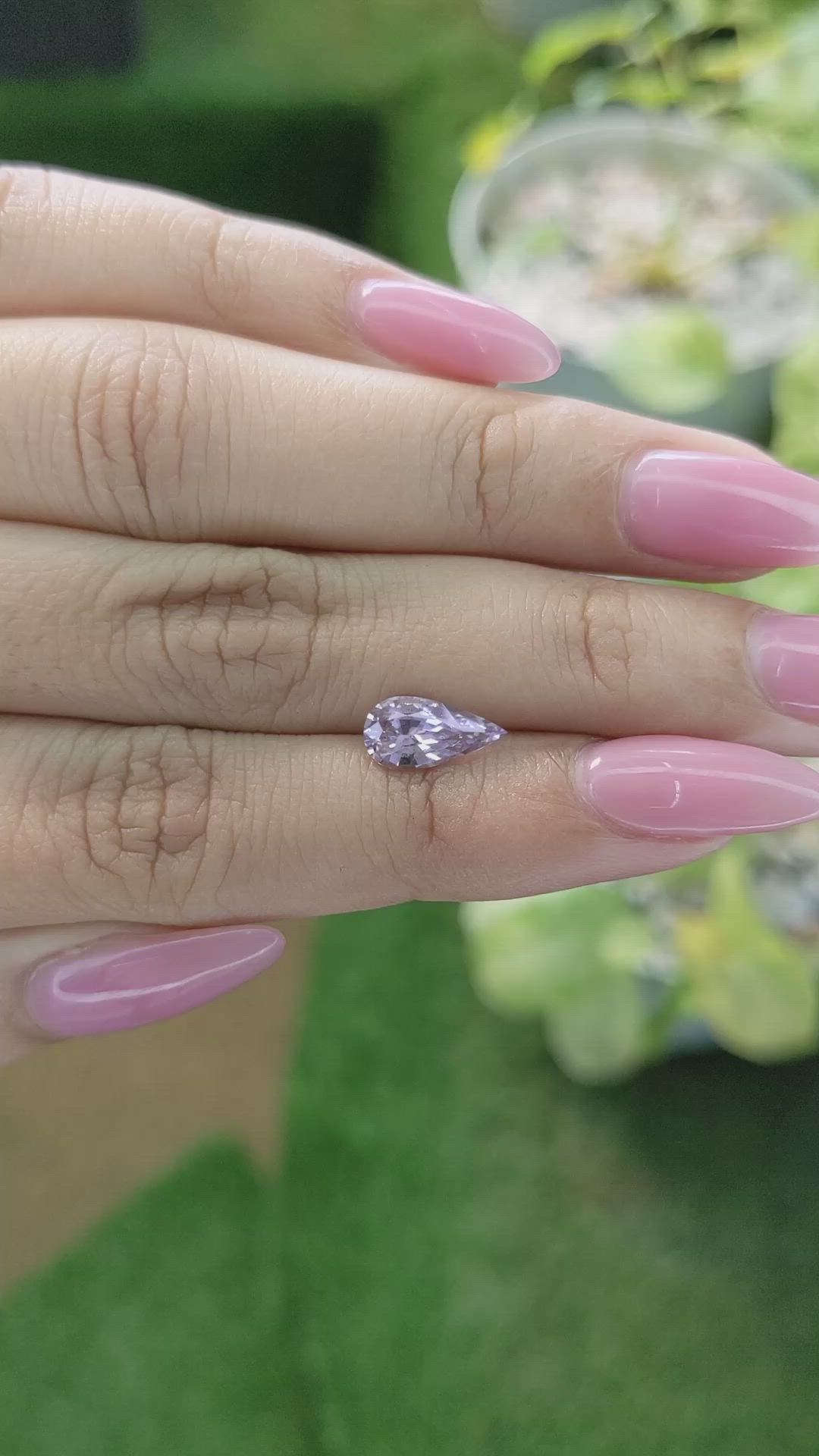 1.46 Ct. Purple Sapphire from Ceylon (Sri Lanka) Size Video