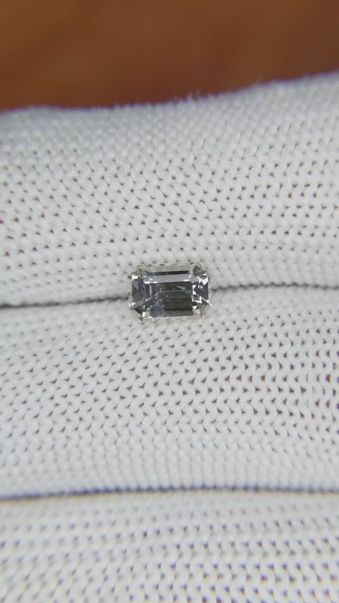 1.31 Ct. Yellow Sapphire from Ceylon (Sri Lanka) Size Video