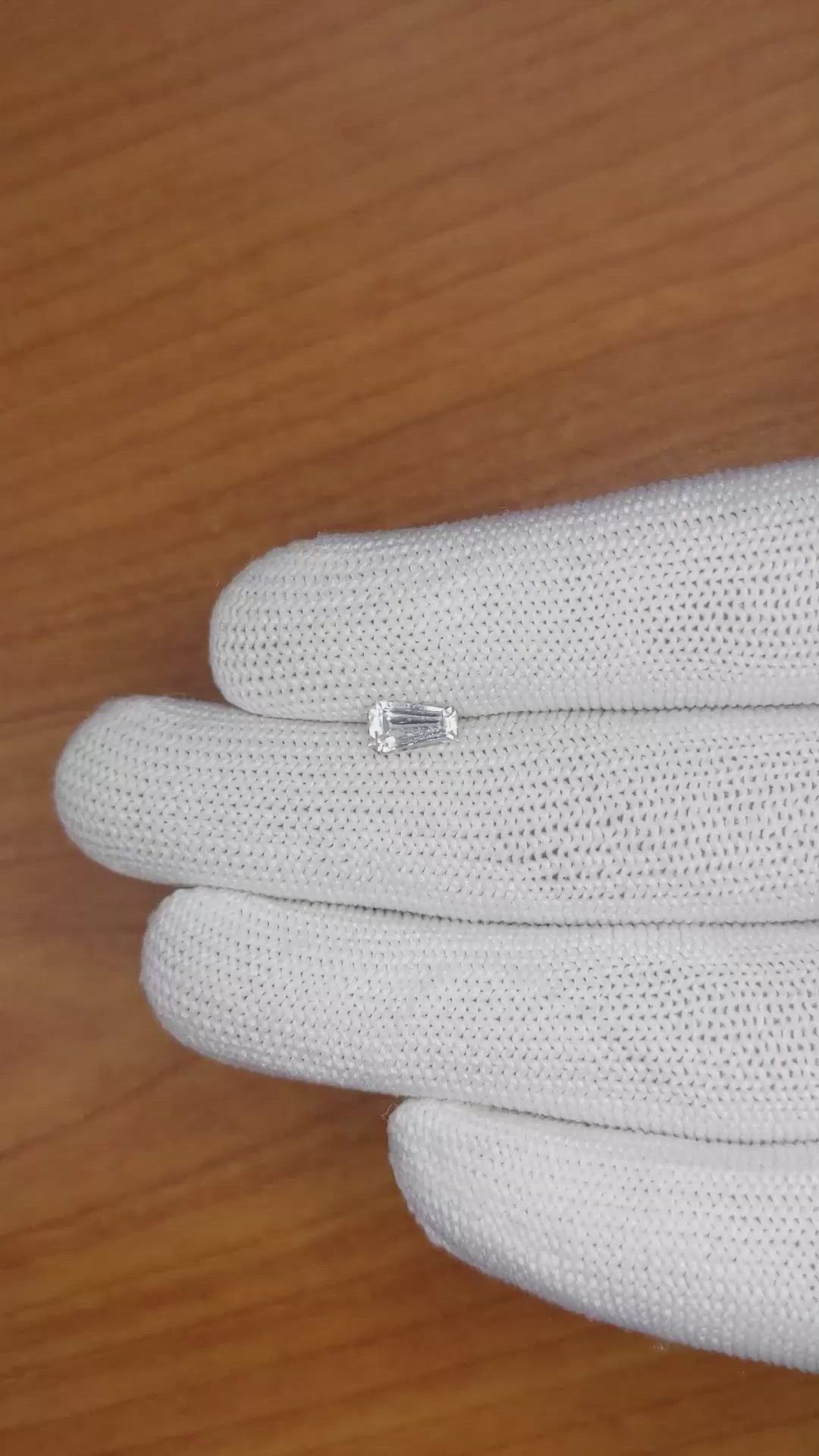 1.02 Ct. Yellow Sapphire from Ceylon (Sri Lanka) Size Video