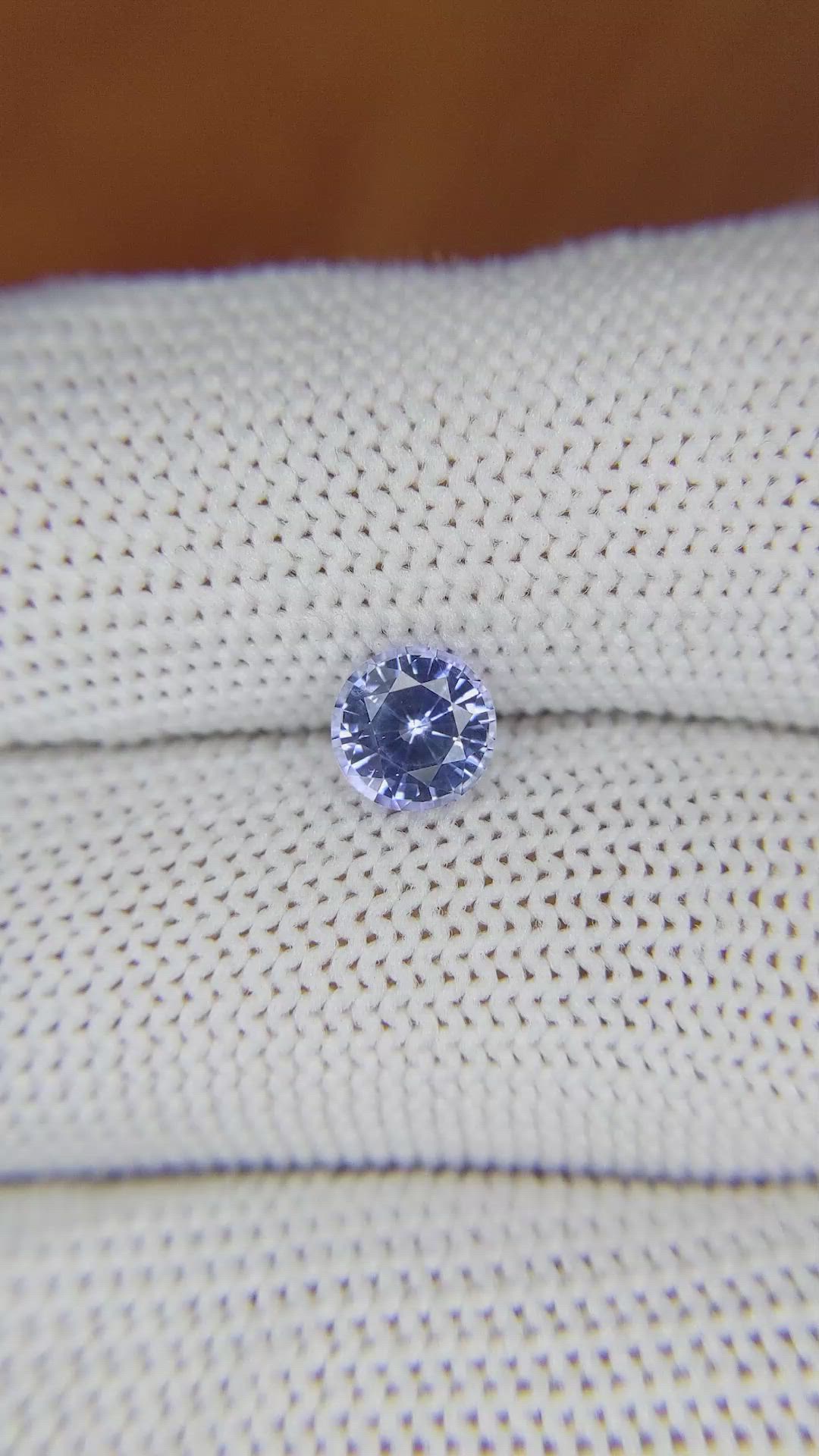 1.07 Ct. Blue Sapphire from Ceylon (Sri Lanka) Size Video