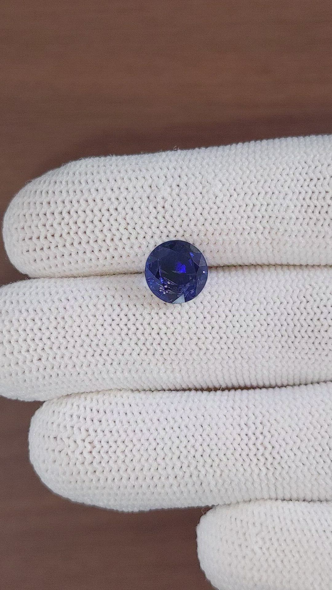 4.56 Ct. Blue Sapphire from Madagascar Size Video