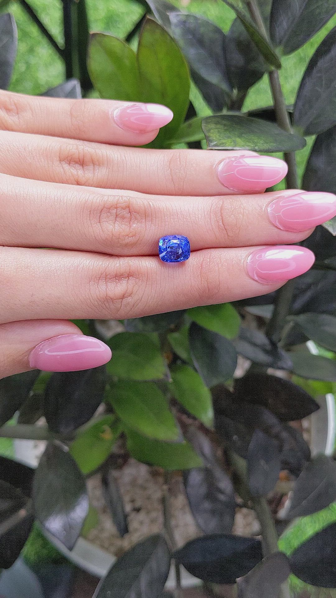 4.22 Ct. Blue Sapphire from Madagascar Size Video