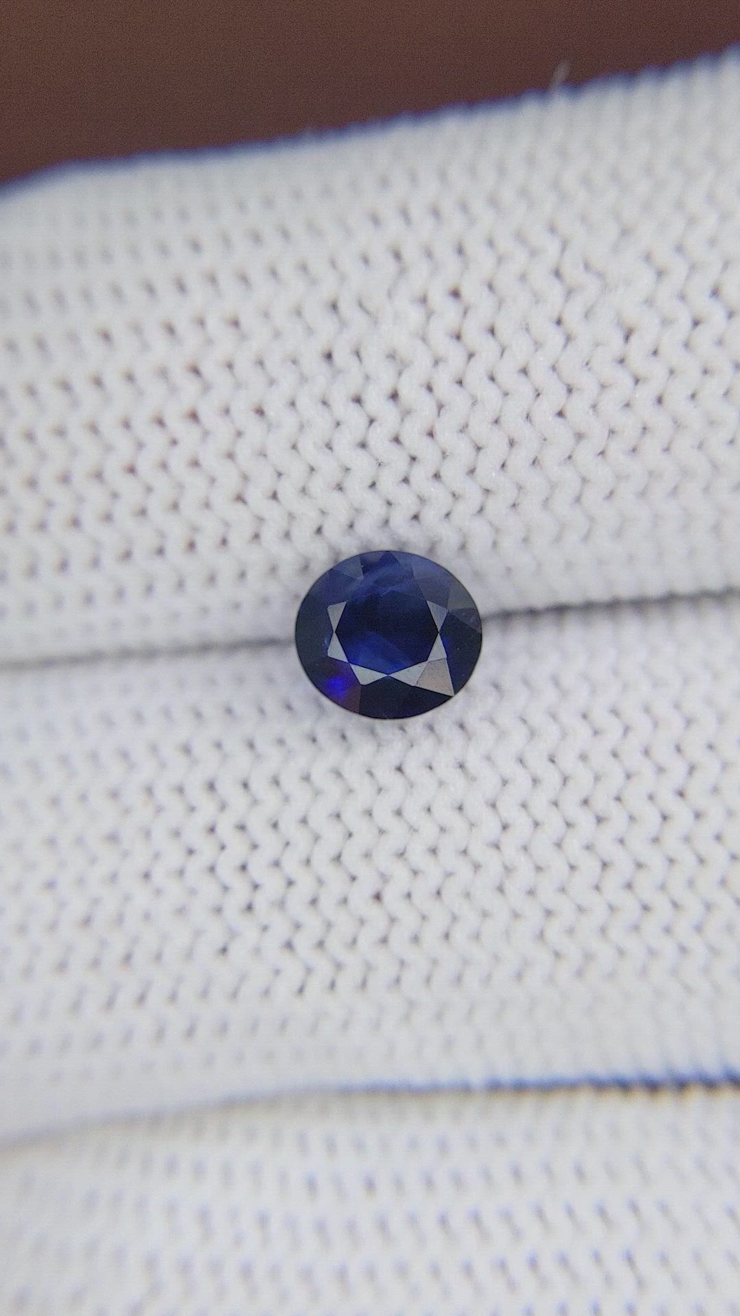1.56 Ct. Blue Sapphire from Madagascar Size Video