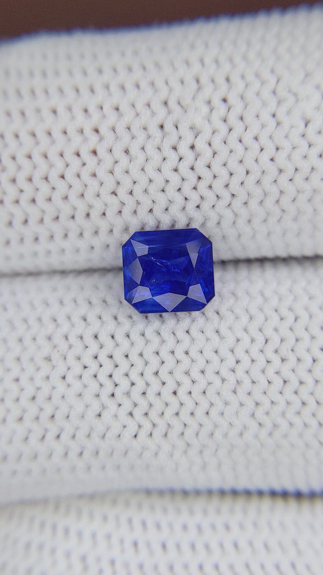 1.37 Ct. Blue Sapphire from Madagascar Size Video