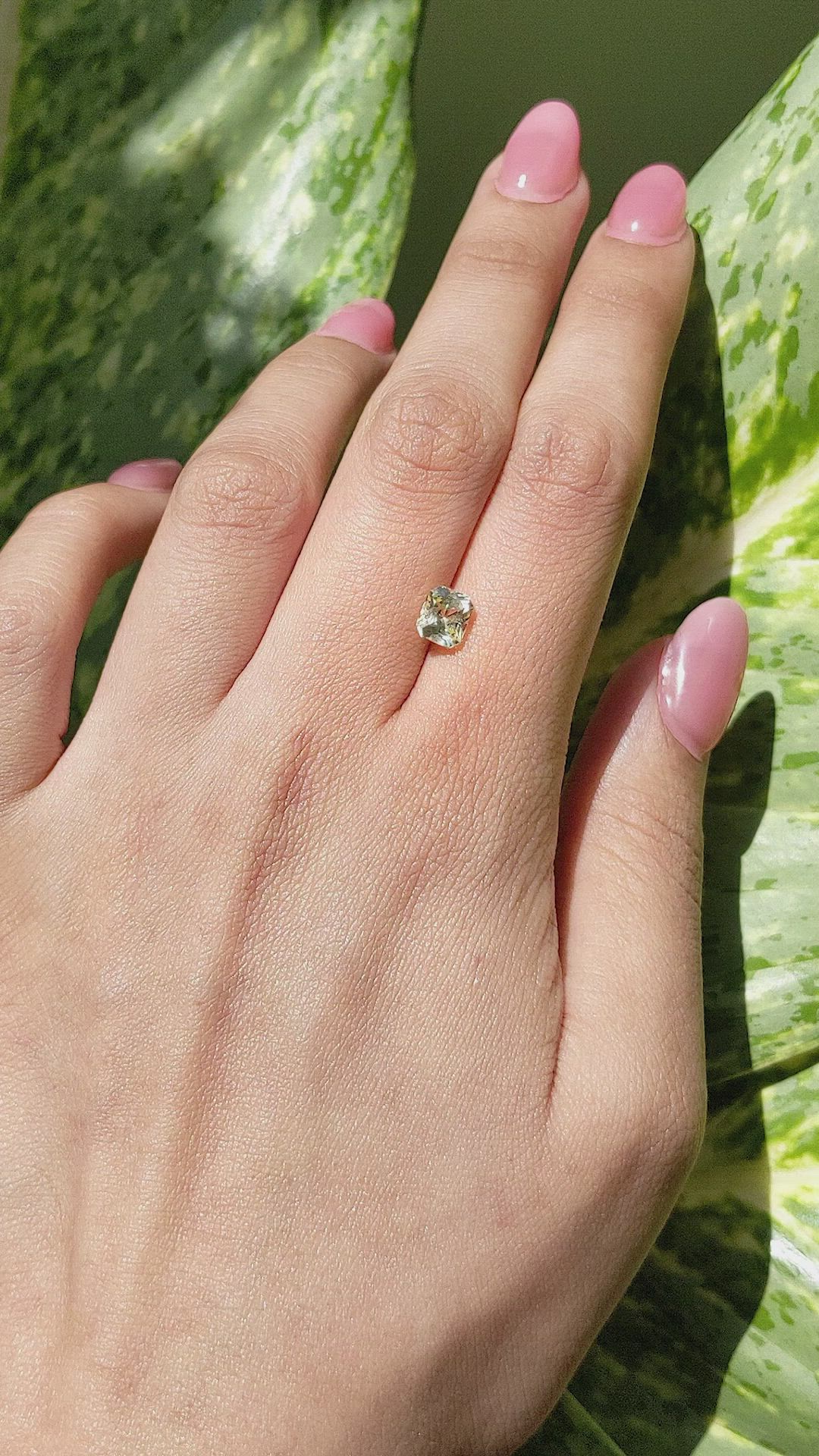 1.57 Ct. Yellow Sapphire from Ceylon (Sri Lanka) Size Video