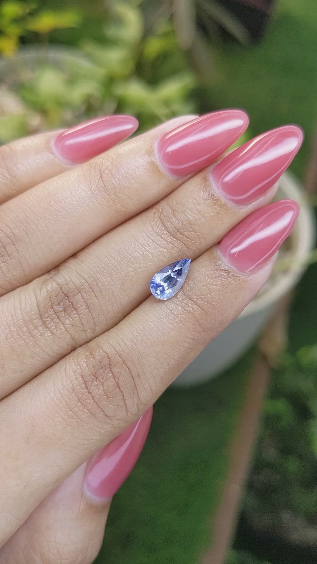 1.51 Ct. Blue Sapphire from Ceylon (Sri Lanka) Size Video