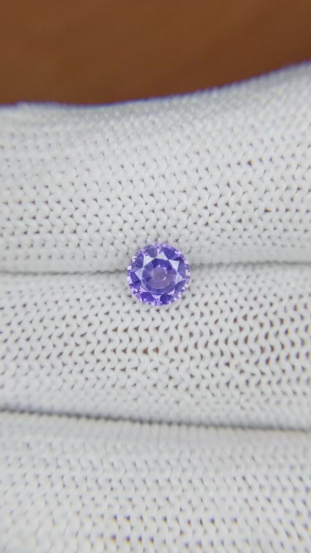 0.98 Ct. Color Change Sapphire from Ceylon (Sri Lanka) Size Video