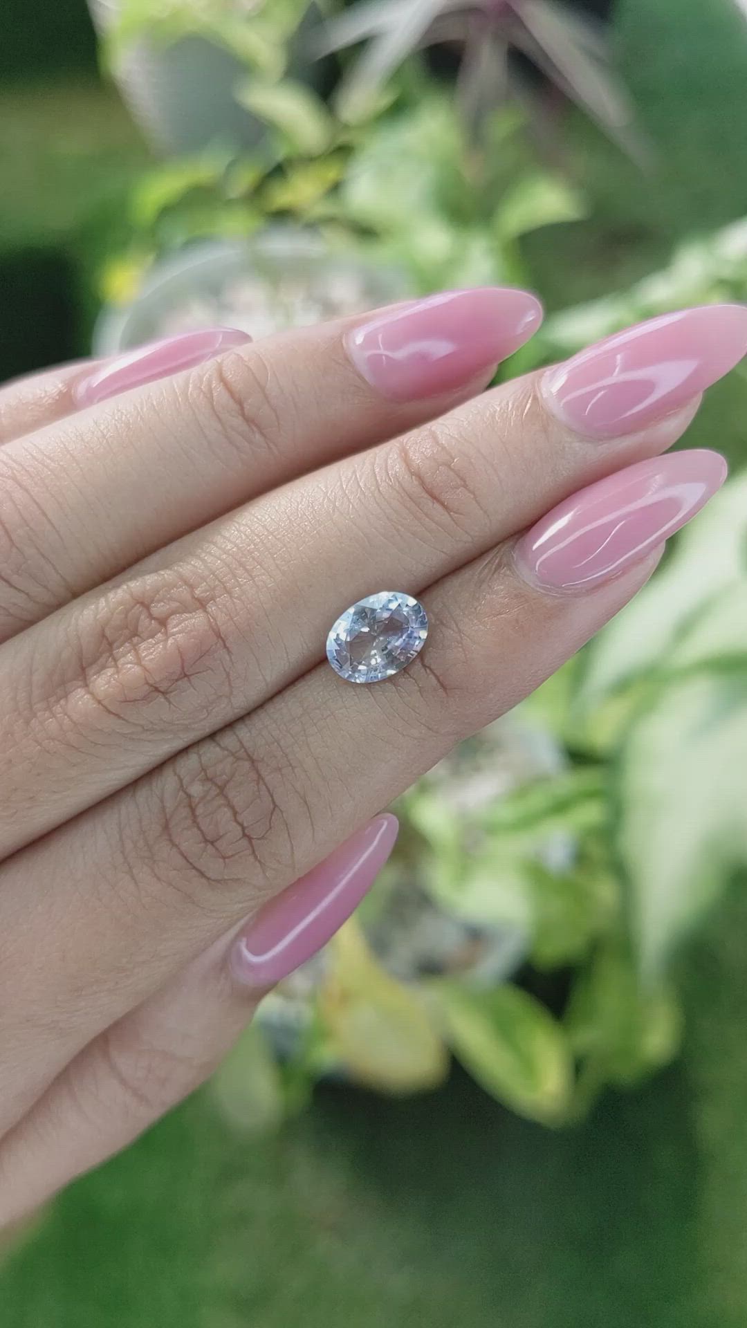 1.69 Ct. Blue Sapphire from Ceylon (Sri Lanka) Size Video