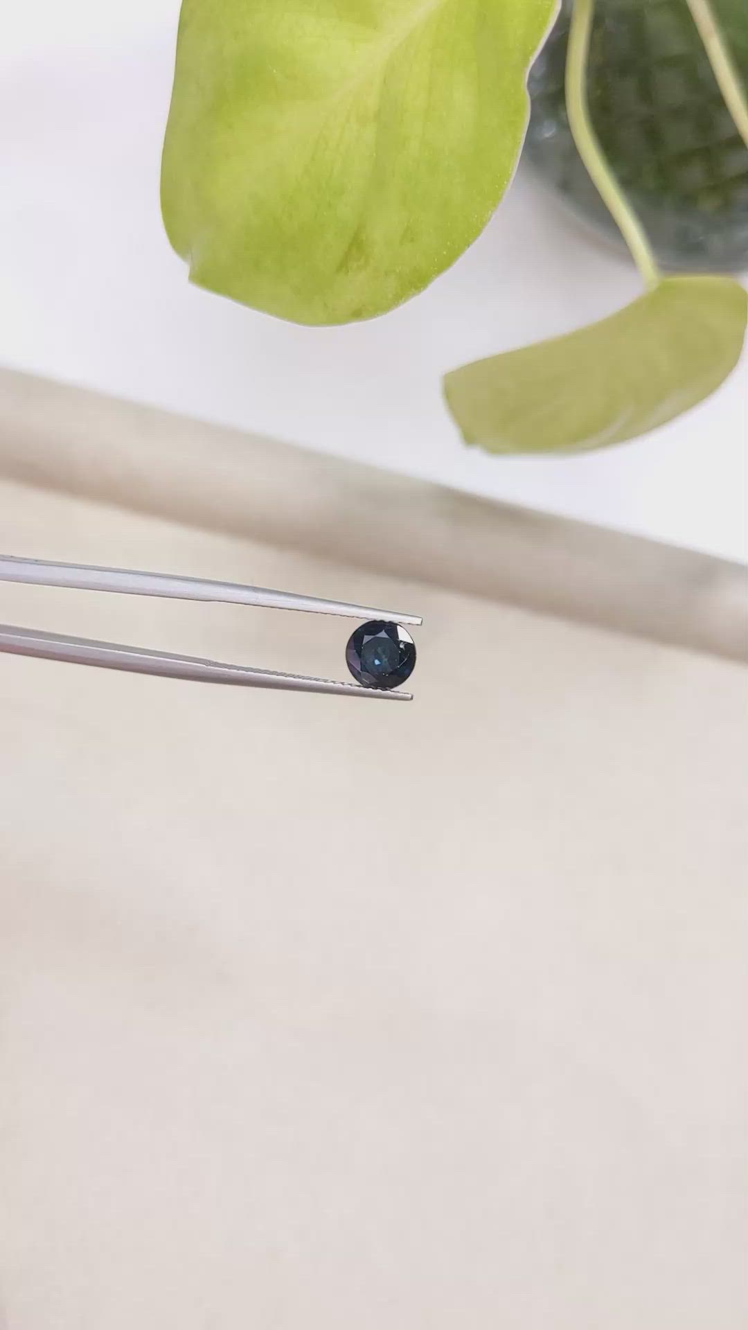 1.81 Ct. Blue Sapphire from Ceylon (Sri Lanka) Size Video