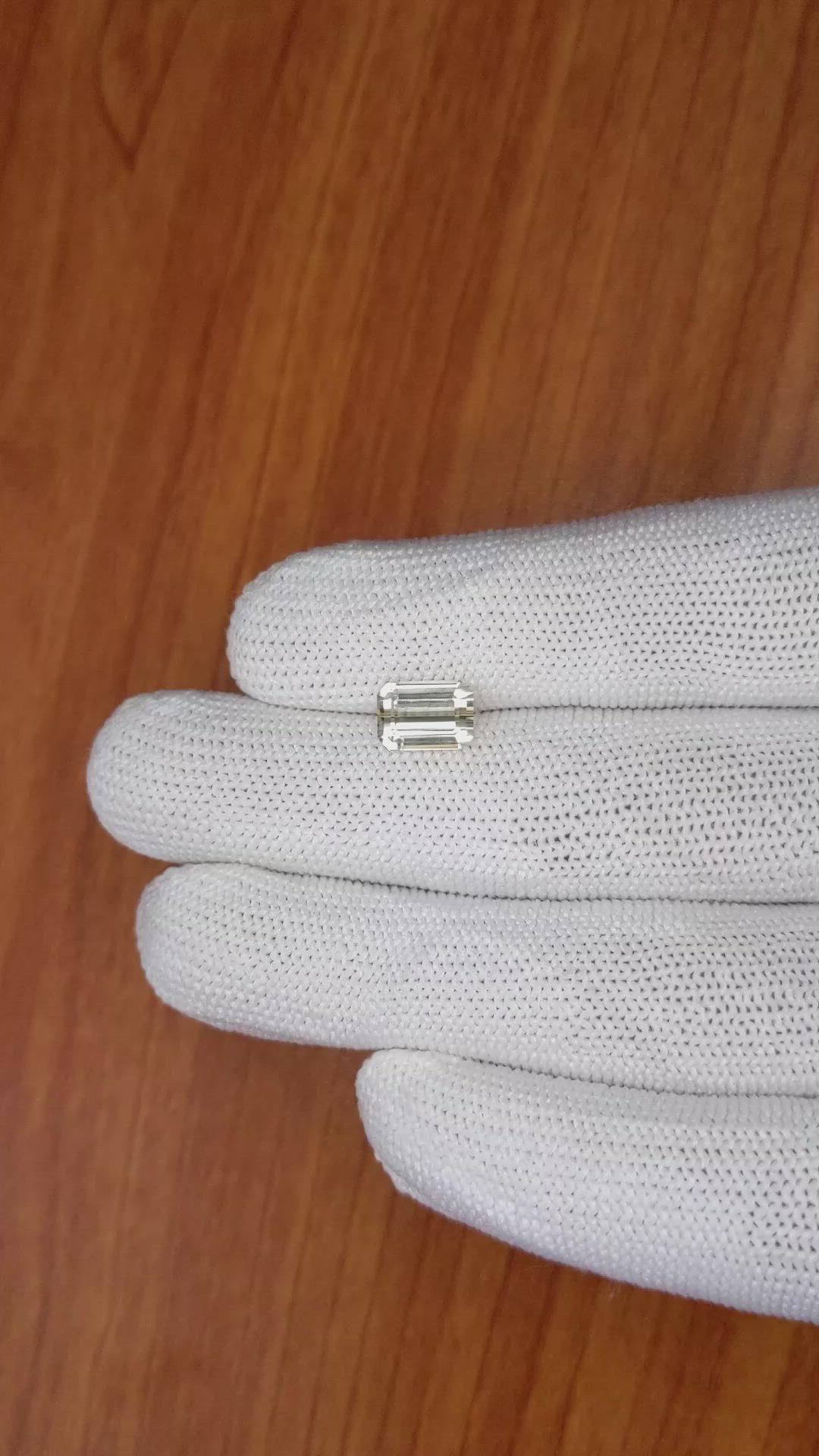 2.29 Ct. Yellow Sapphire from Ceylon (Sri Lanka) Size Video