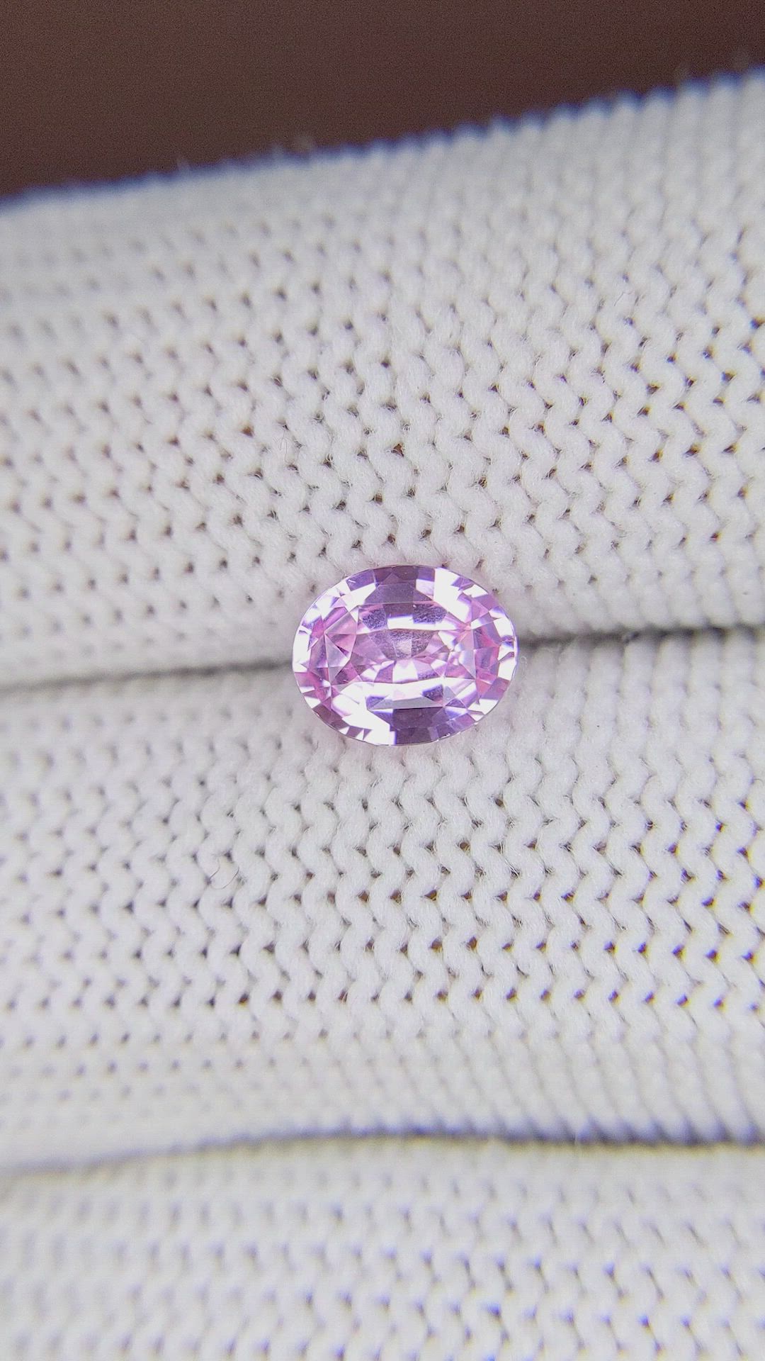 1.19 Ct. Pink Sapphire from Ceylon (Sri Lanka) Size Video
