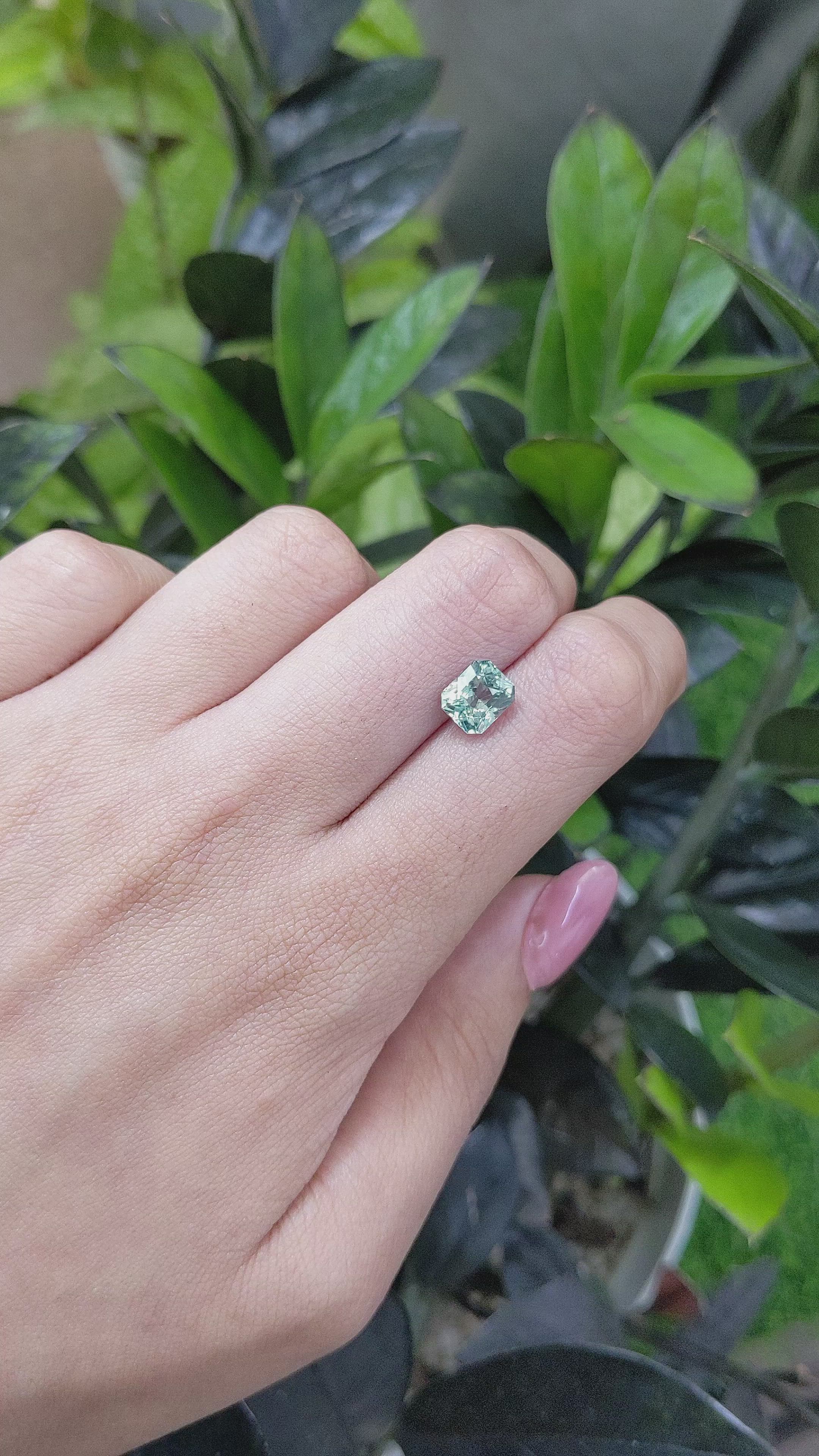 2.60 Ct. Bi Color Sapphire from Madagascar Size Video